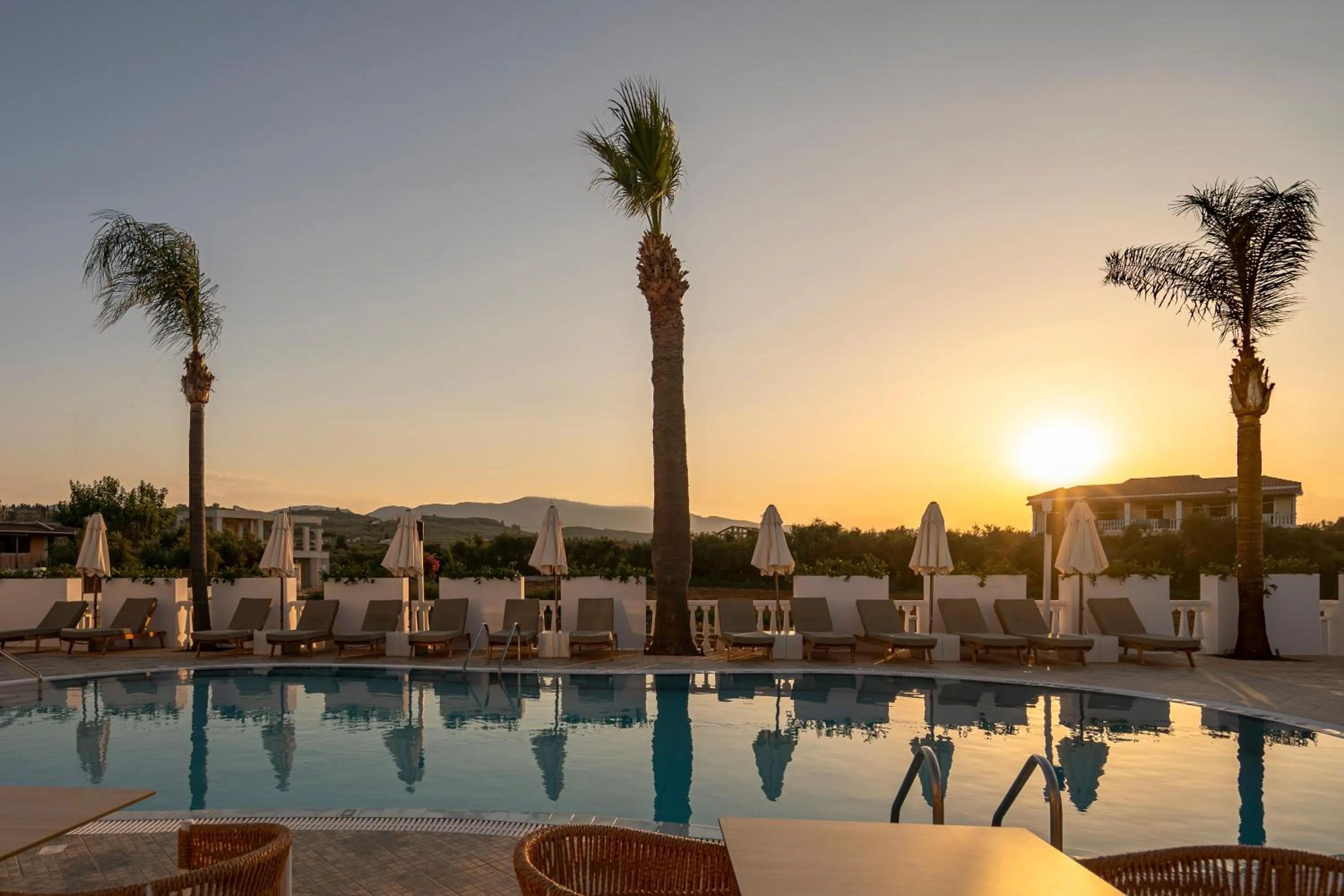 Sunset in Arkadia Hotel