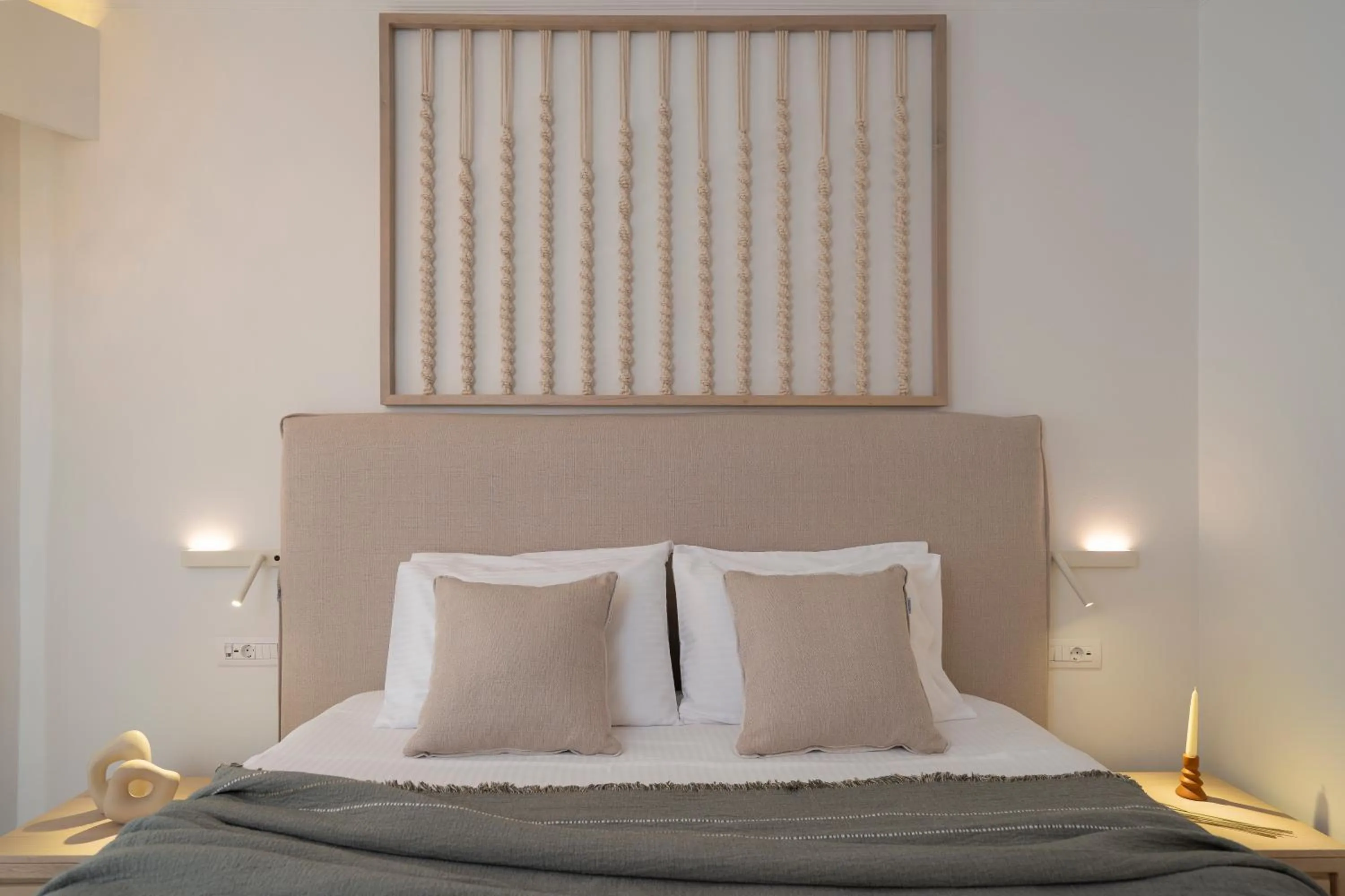 Bed in Arkadia Hotel