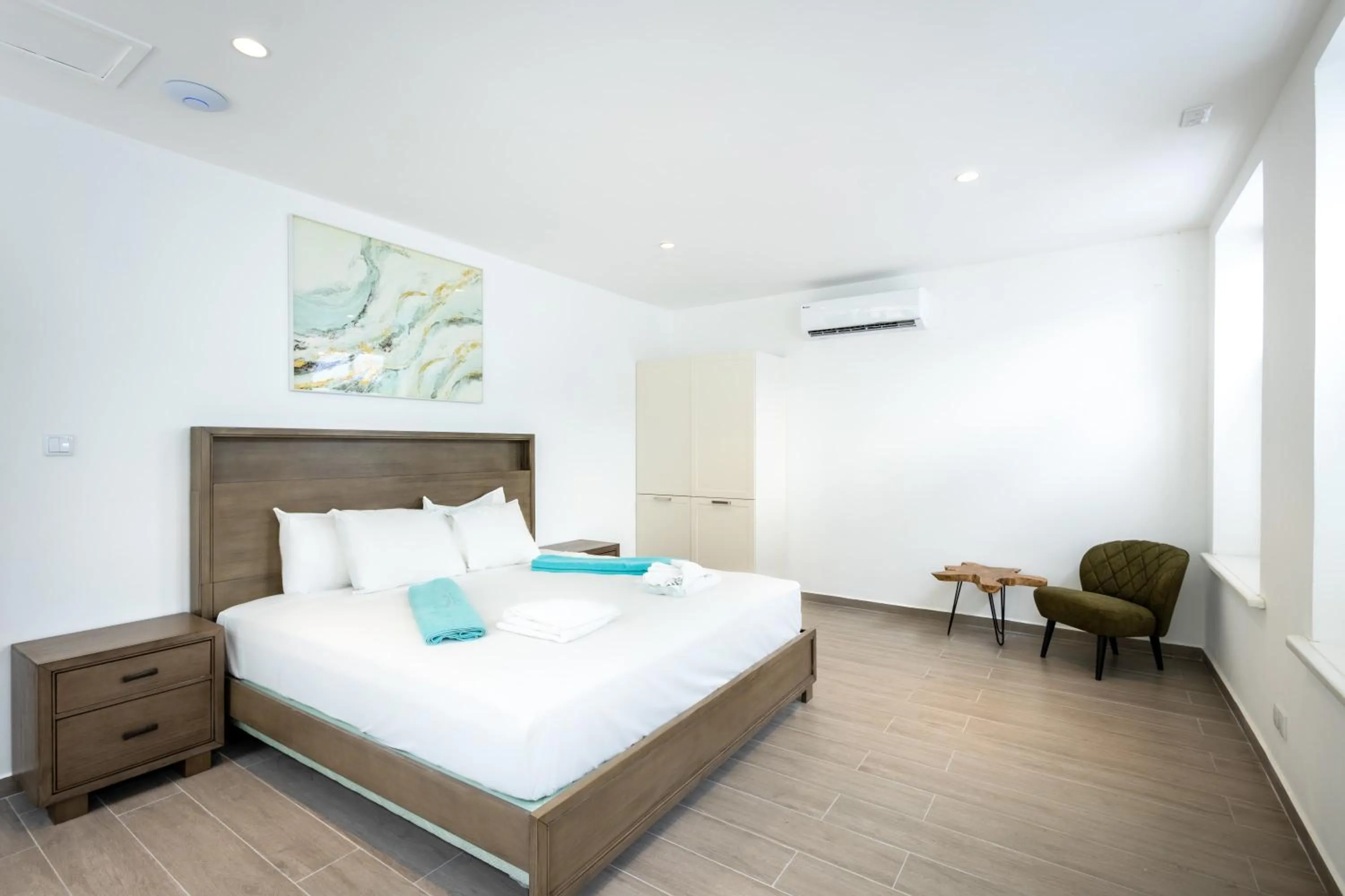 Bed in Willemstad Historic City Suites