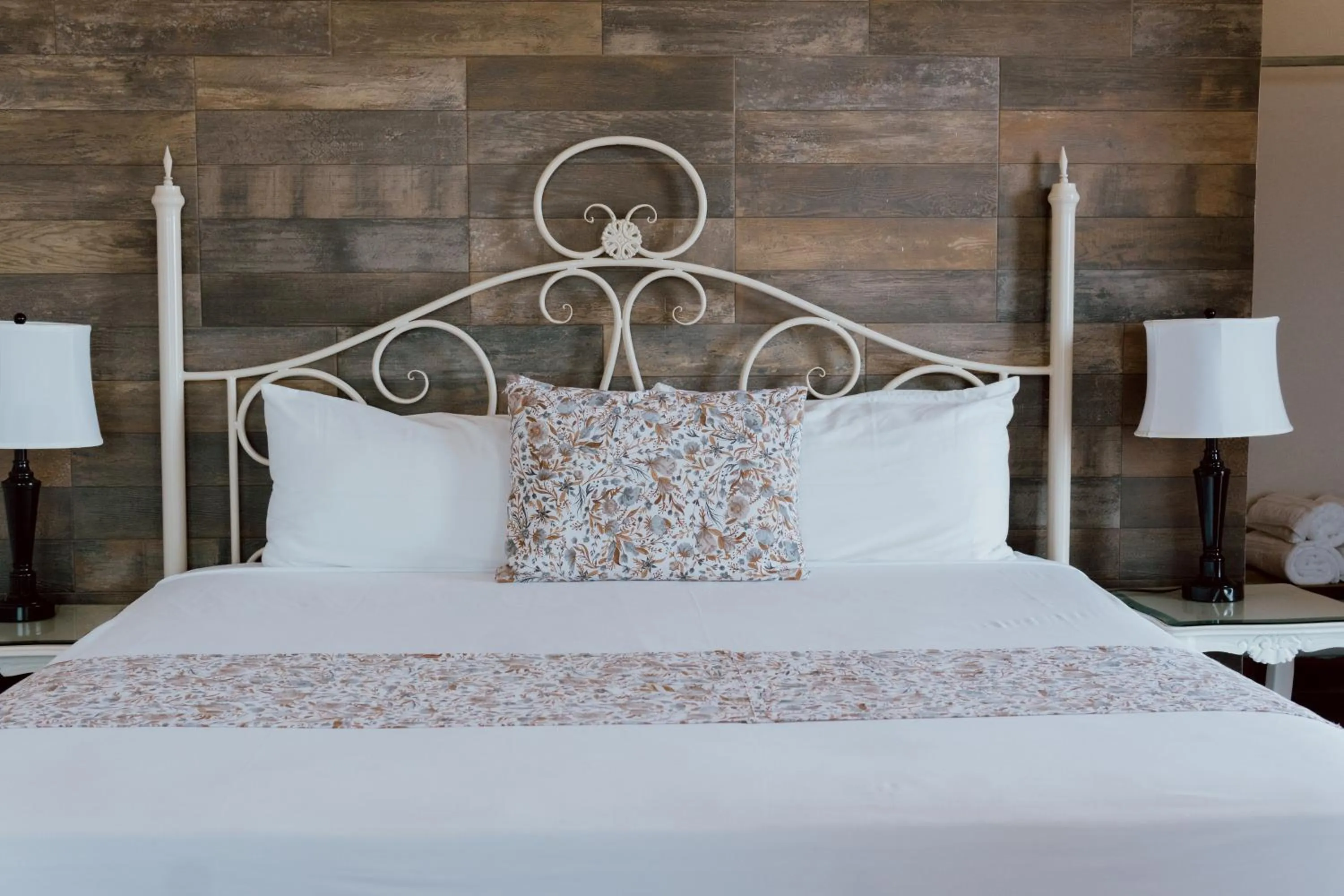 Bed in Hacienda San Nicolas de las Fuentes