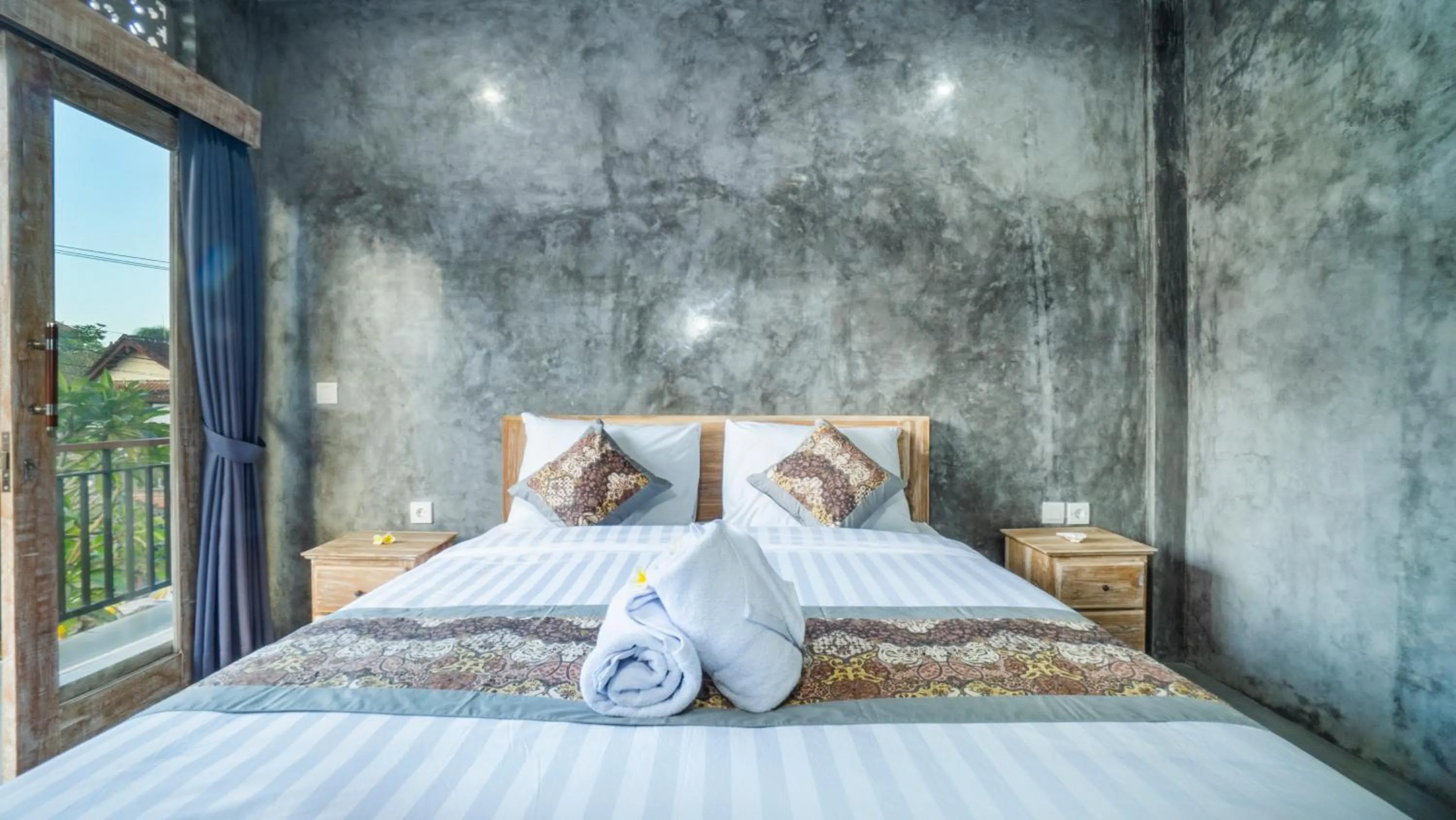 Bed in Skyline House Ubud View by EPS