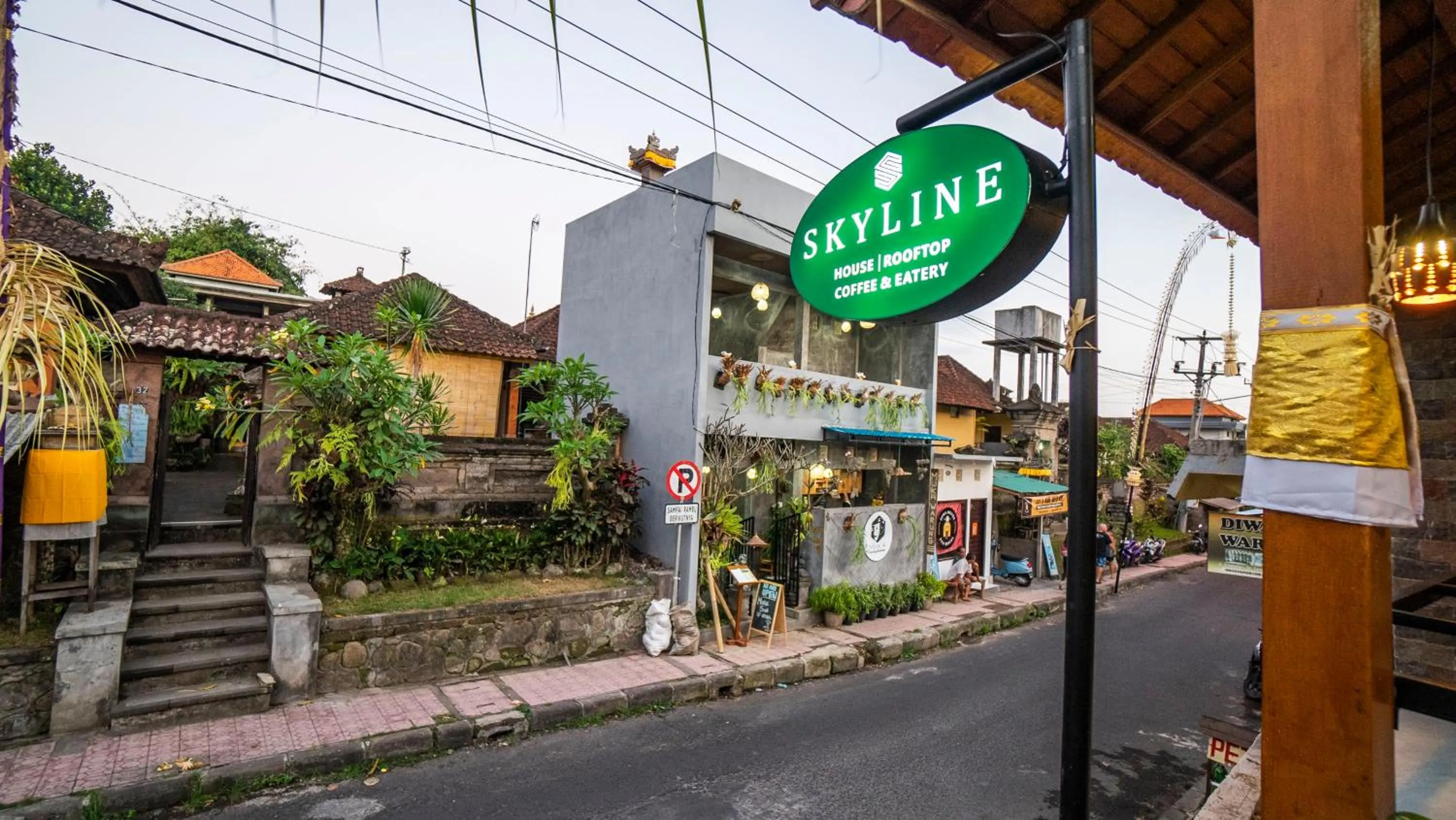 Property building in Skyline House Ubud View by EPS