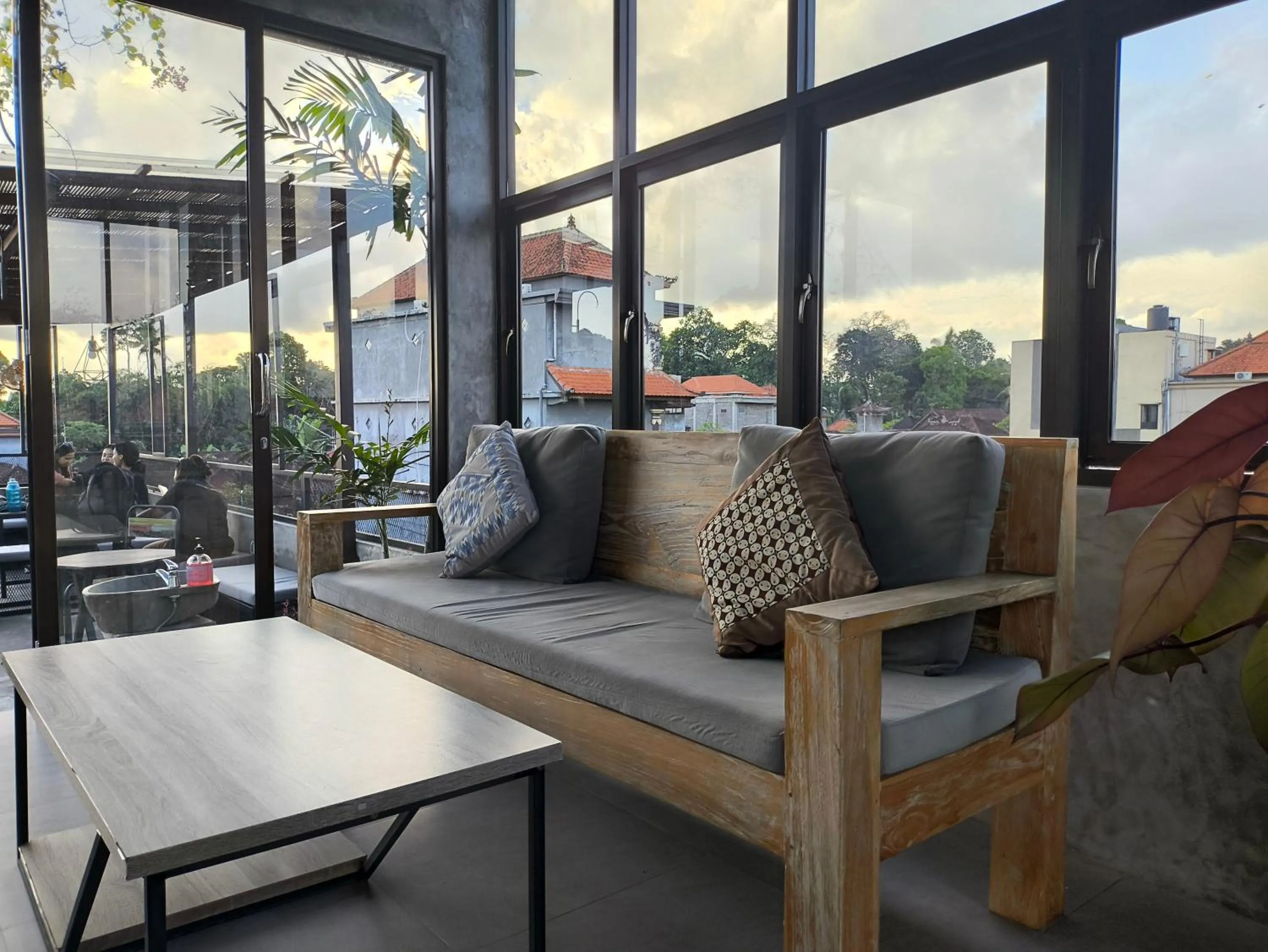 Patio in Skyline House Ubud View by EPS