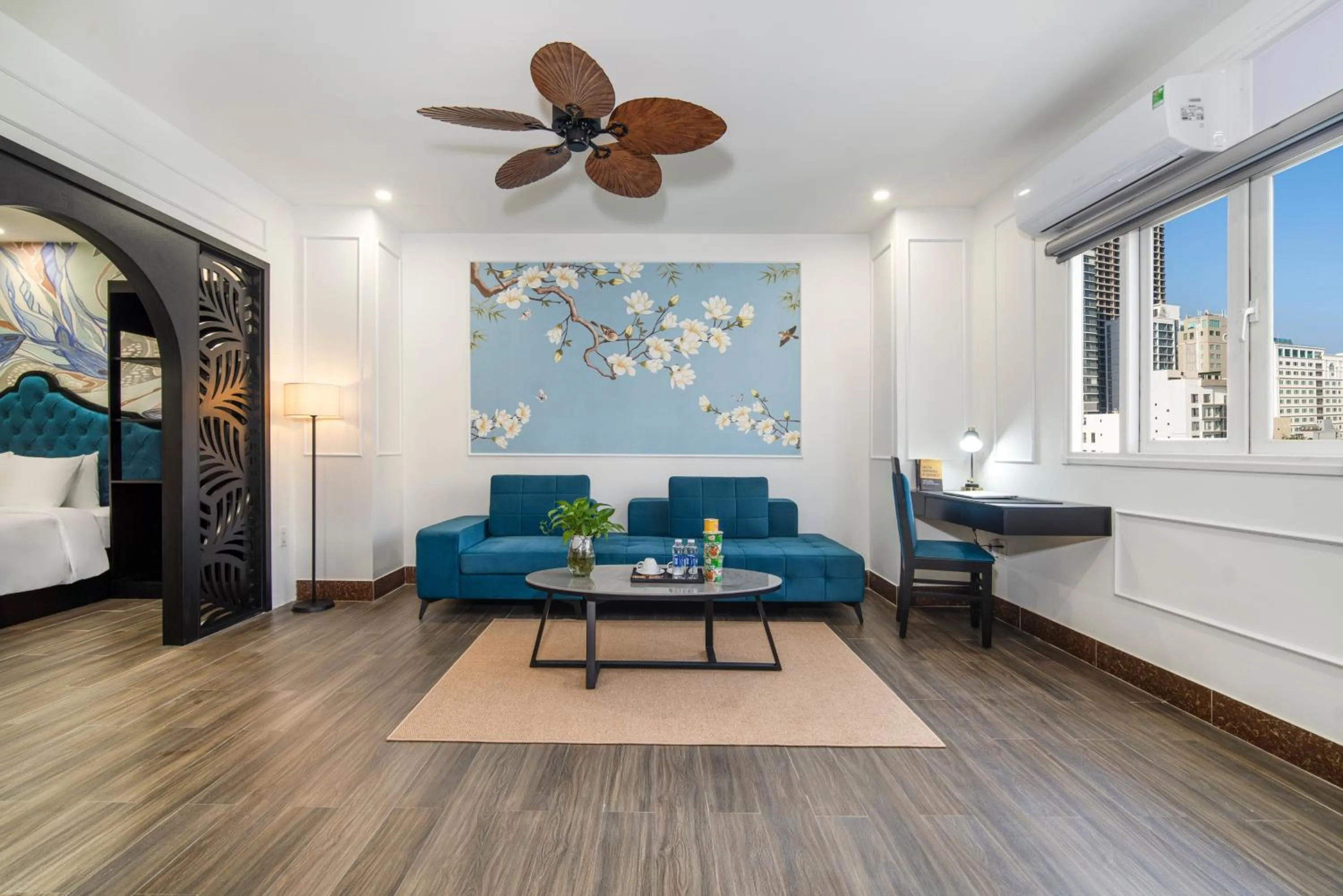 Living room in Elites Hotel