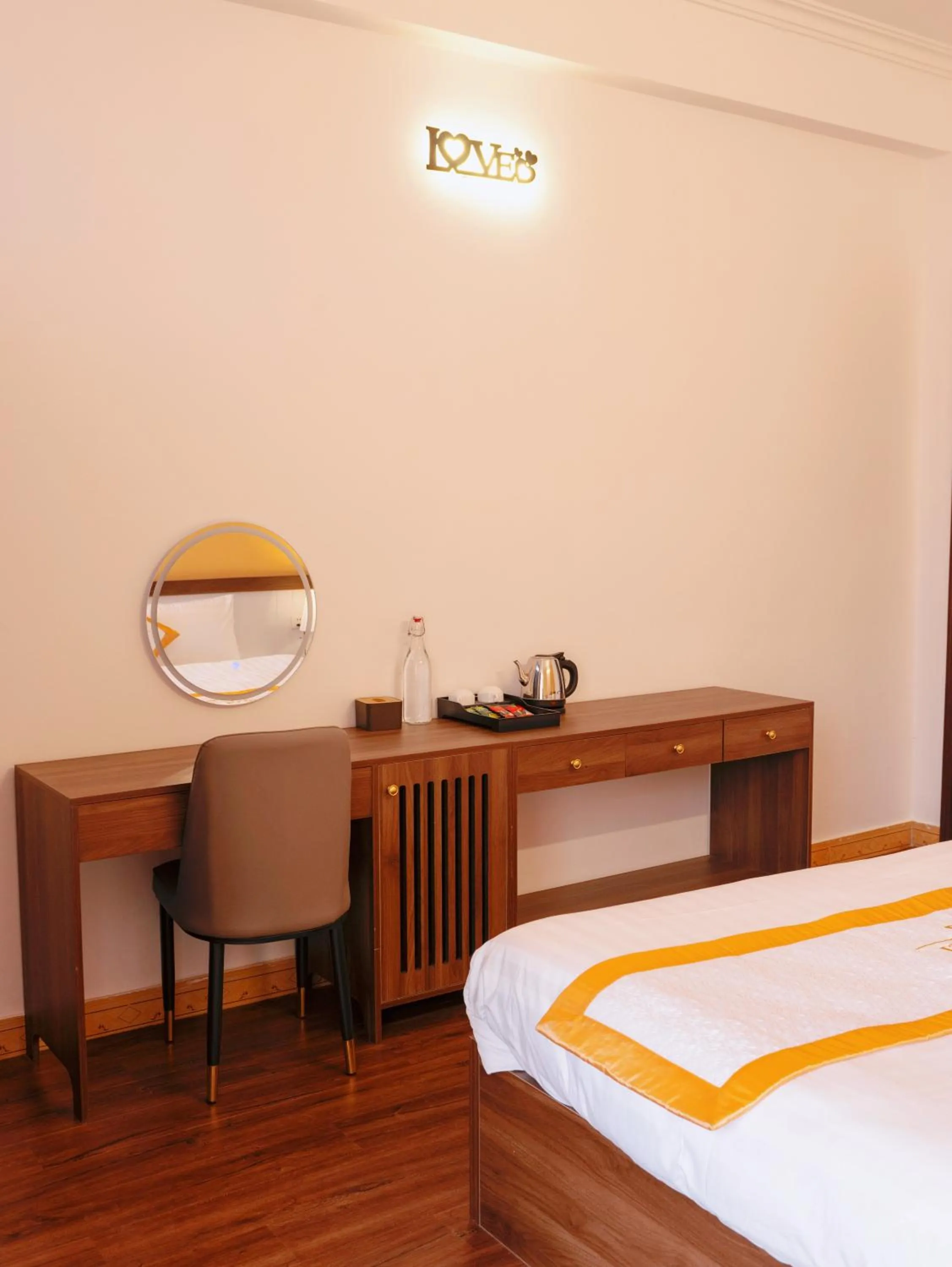 Seating area, Bed in Lito Hotel Central Sa Pa