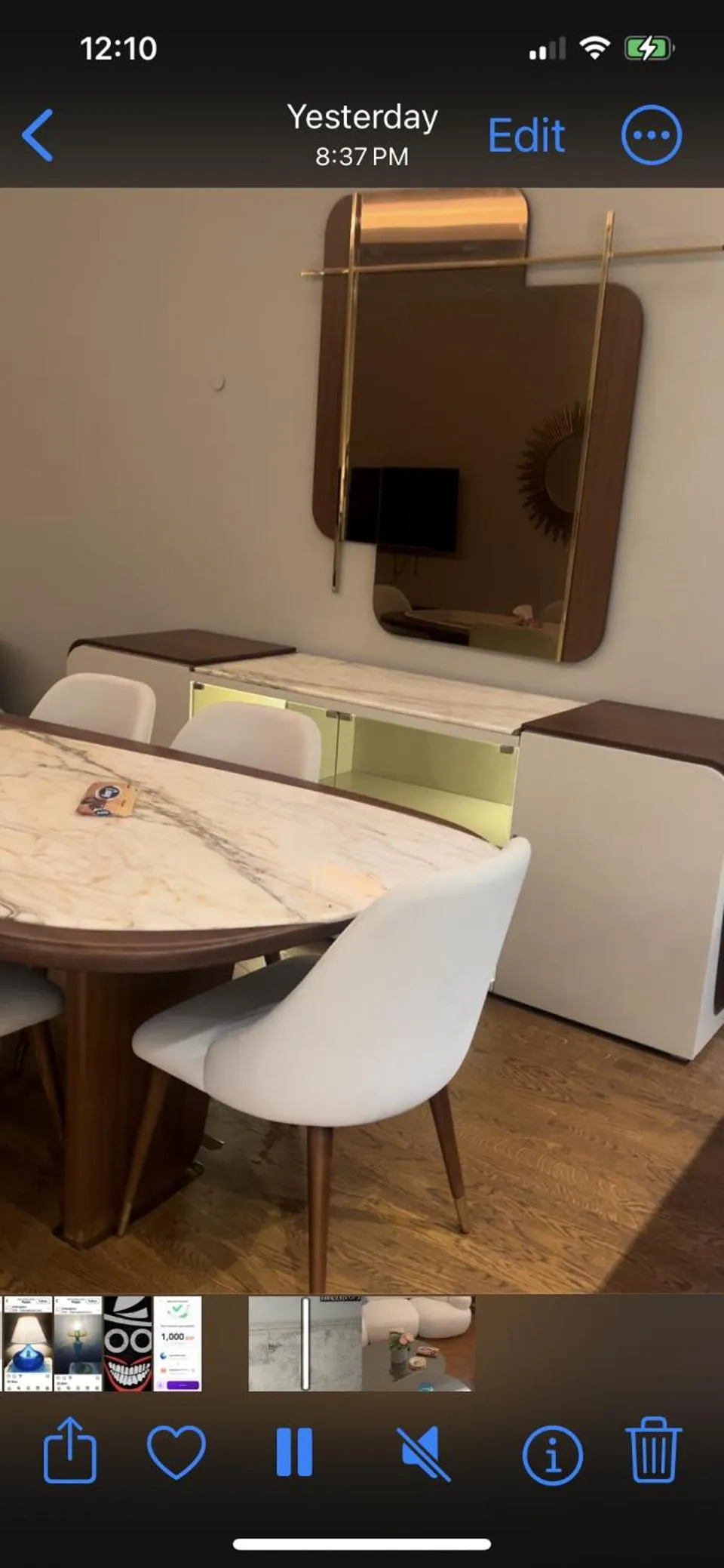 Dinner in Luxury stay