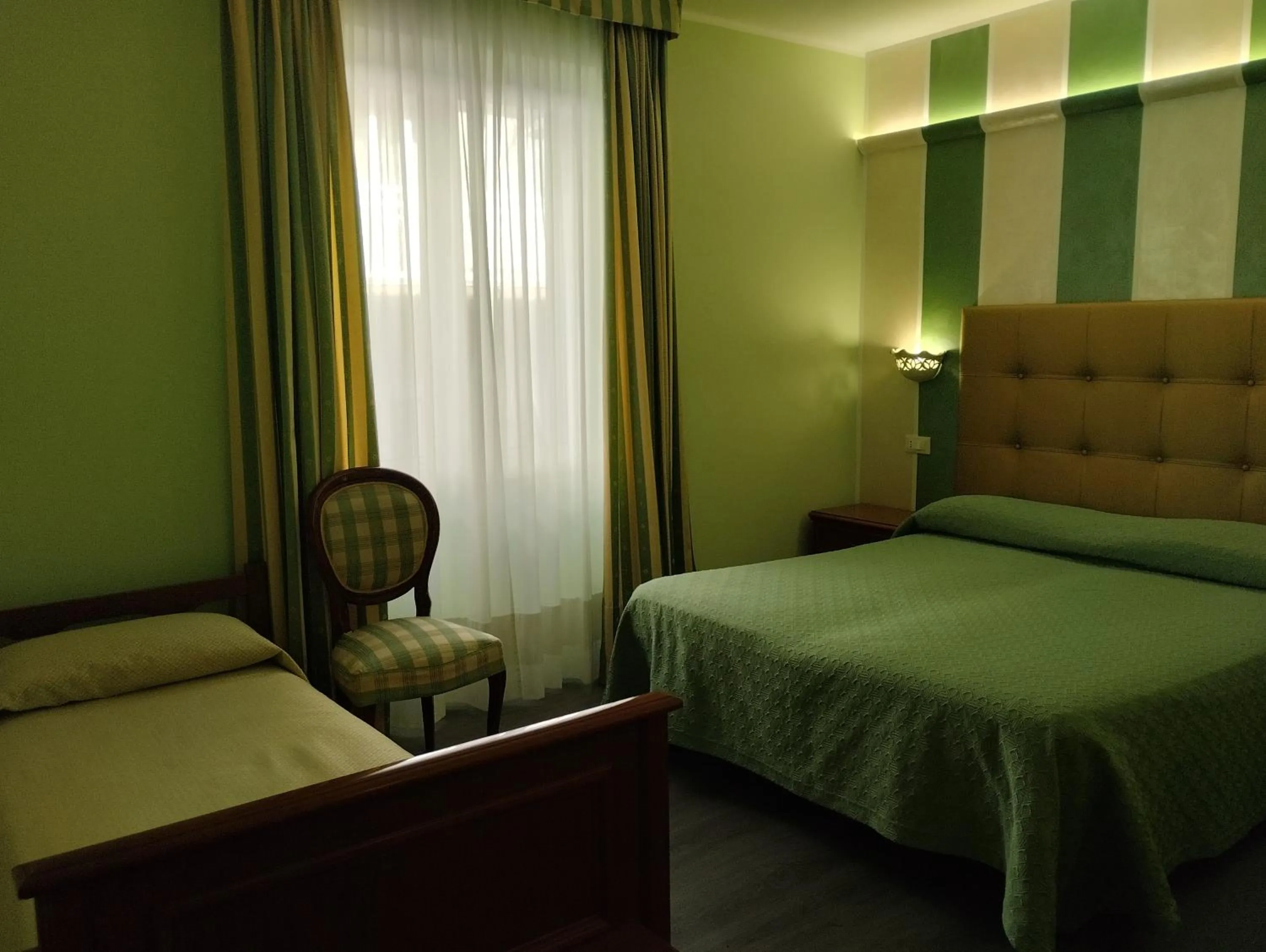 Bed in Hotel Tiffany