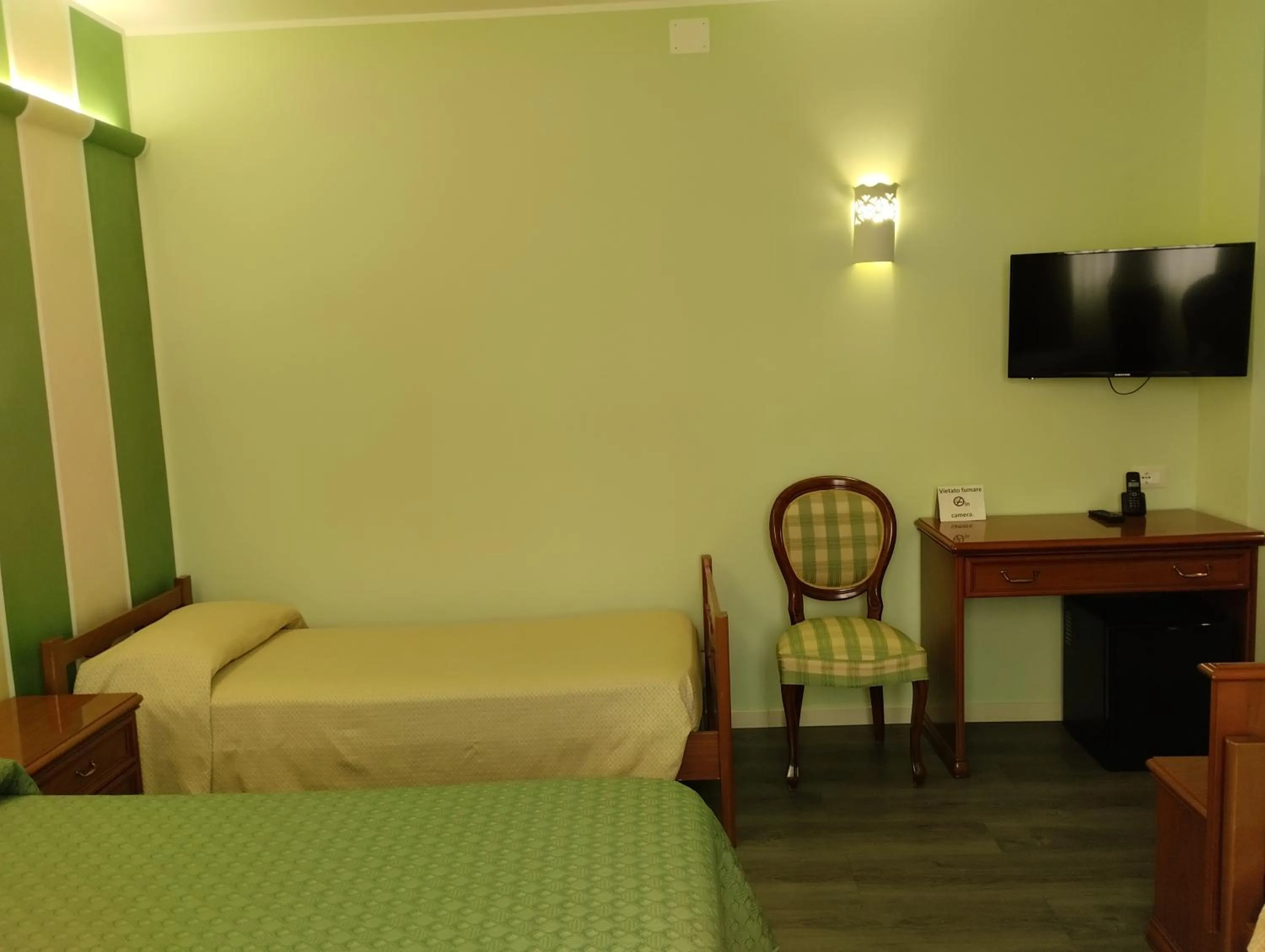 Bed in Hotel Tiffany