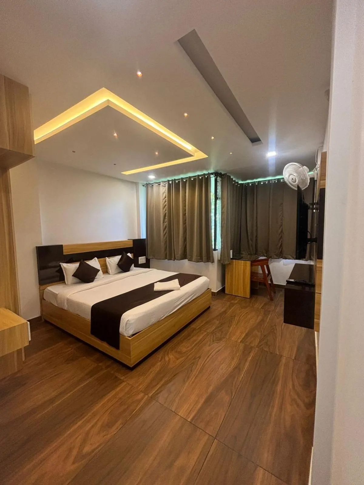 Bedroom, Bed in Lush Hills by Benchmark