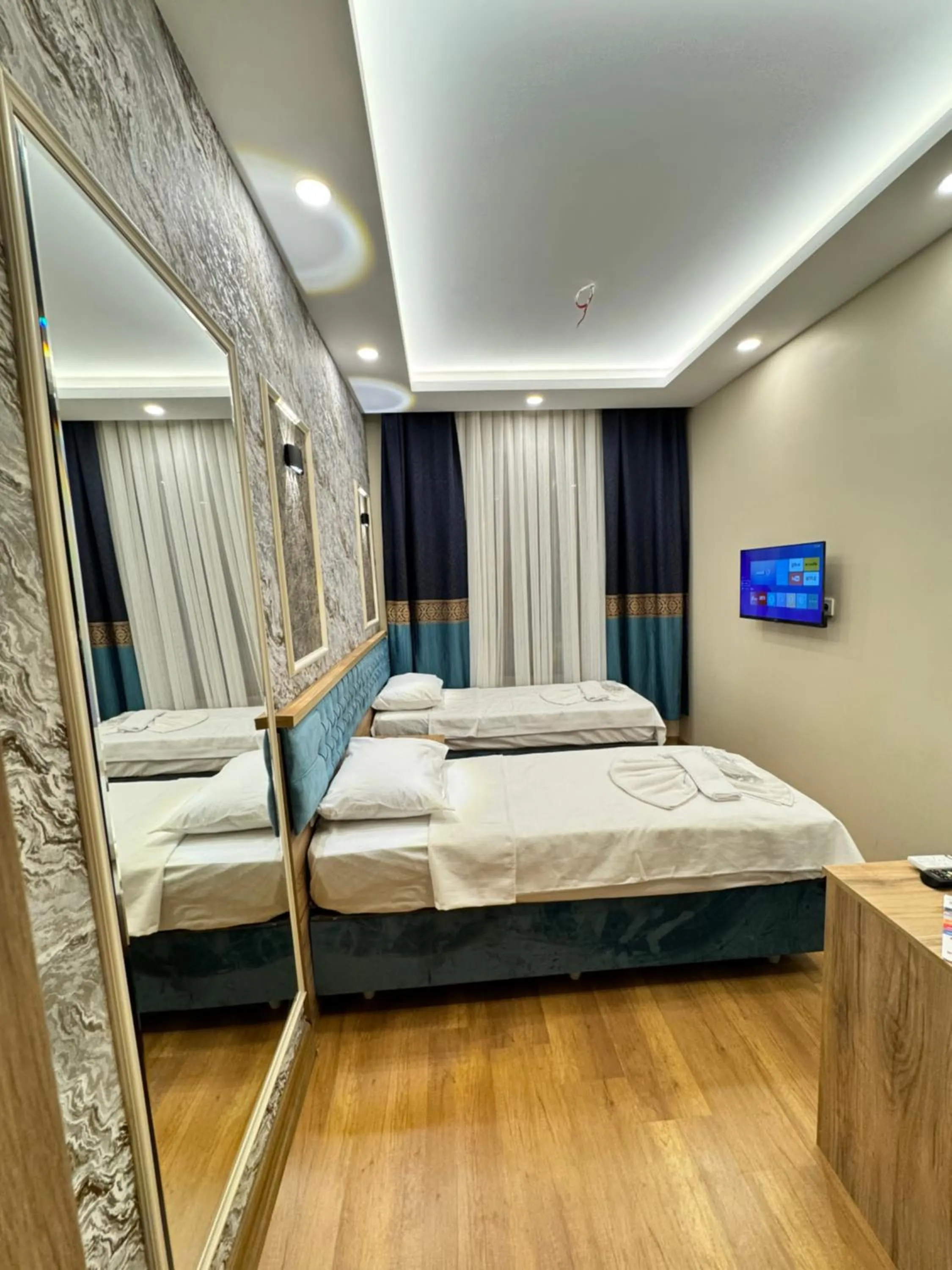 Bed in Riverside Hotel