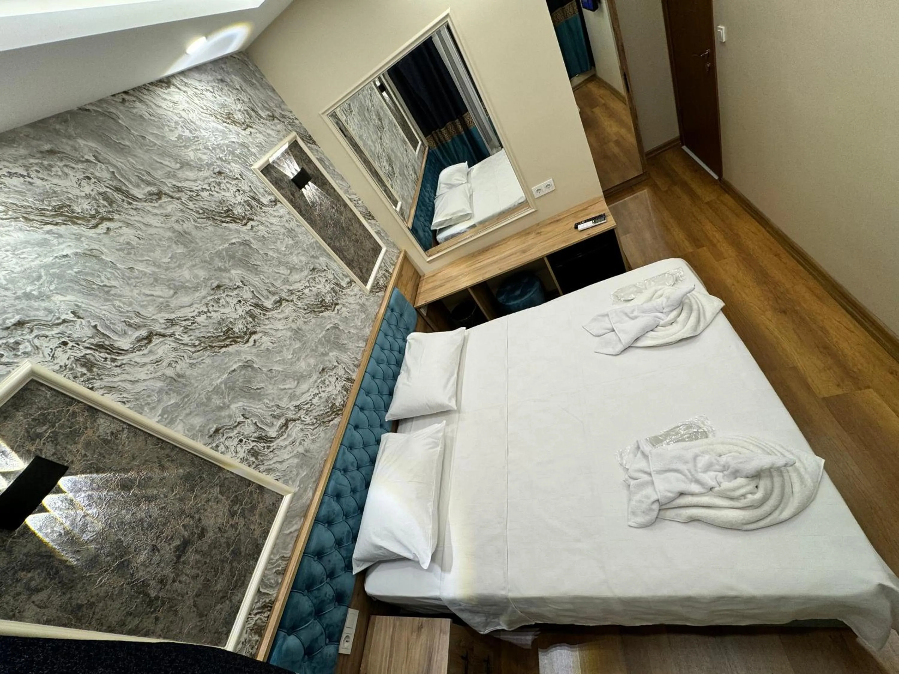 Bed in Riverside Hotel