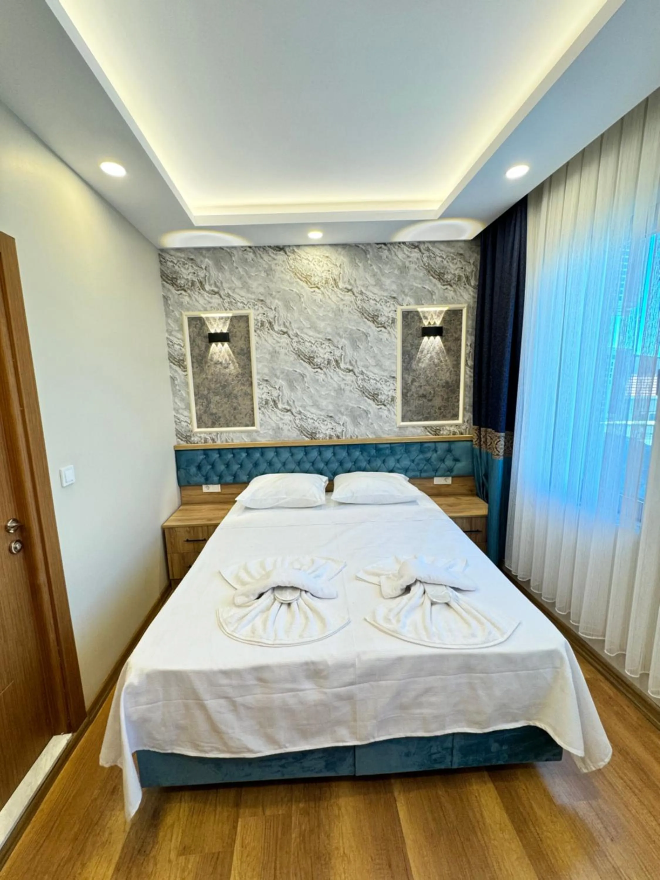 Bed in Riverside Hotel