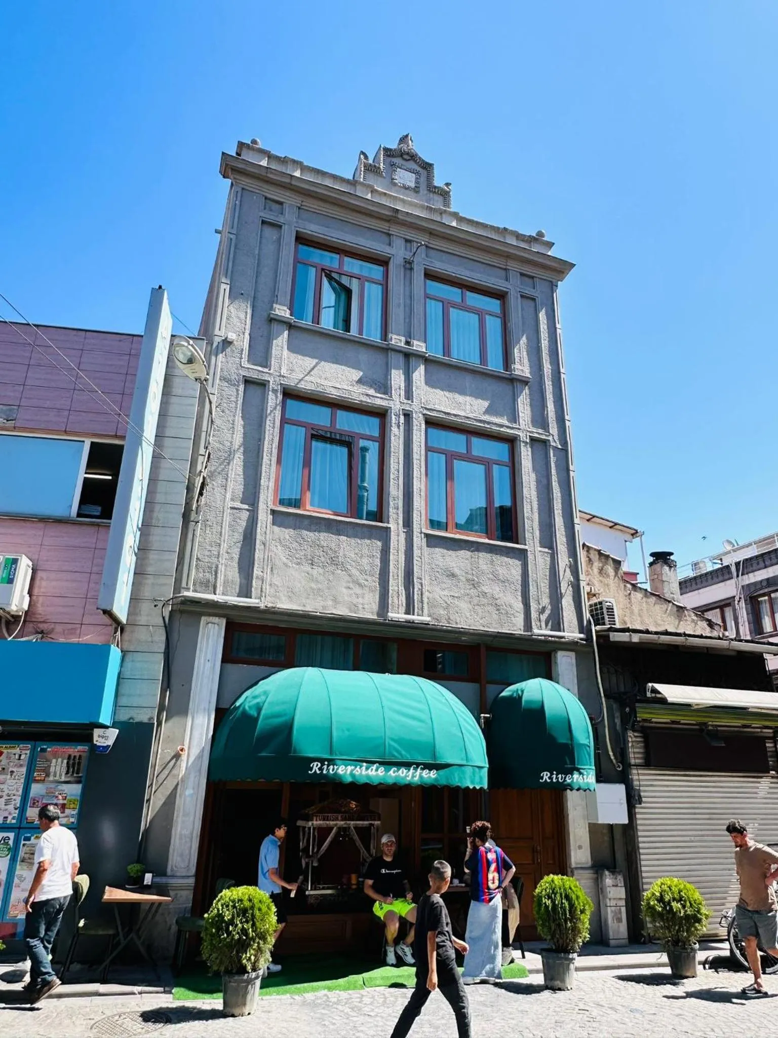 Property building in Riverside Hotel