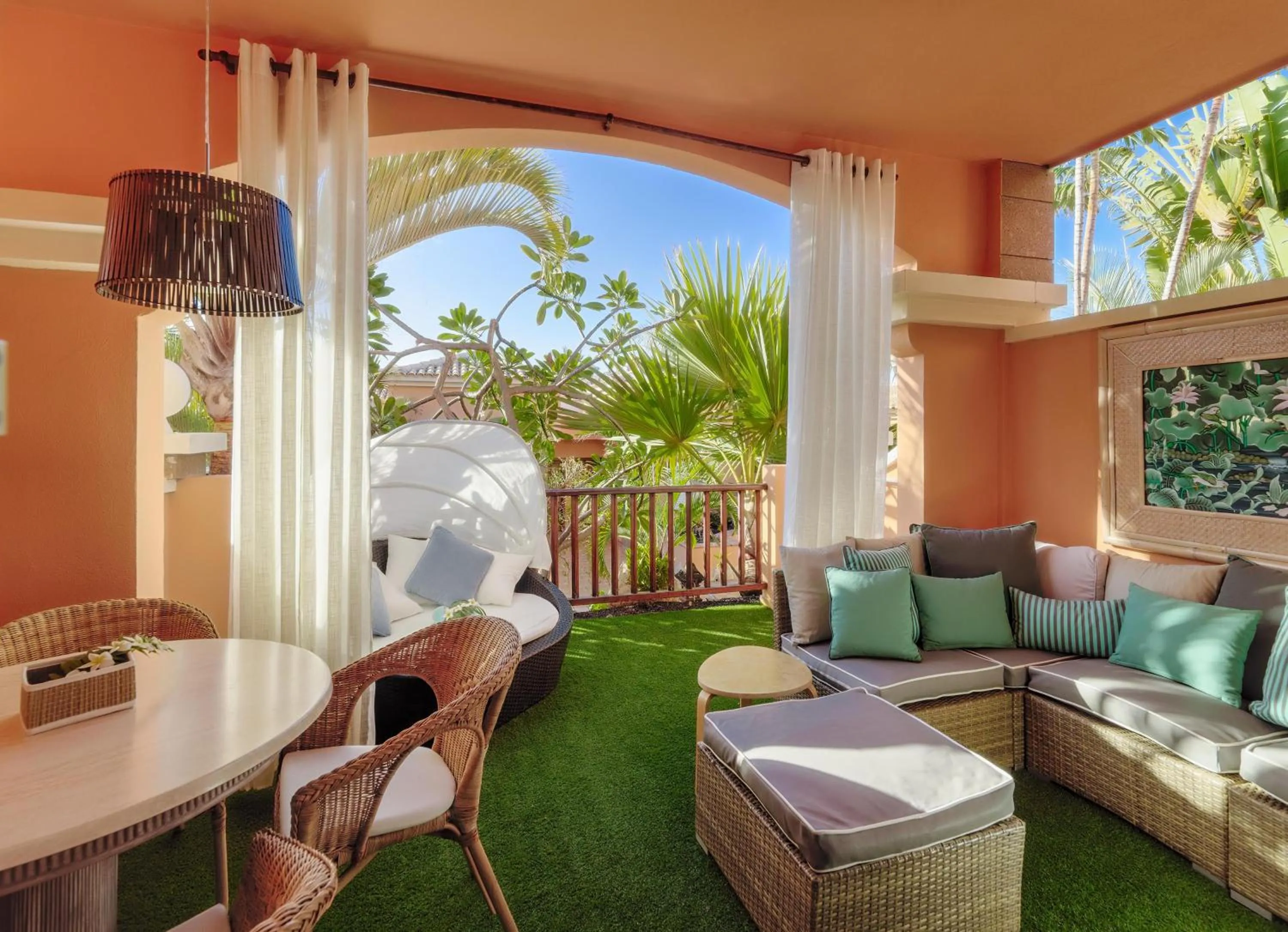 Balcony/Terrace in Green Garden Eco Resort & Villas