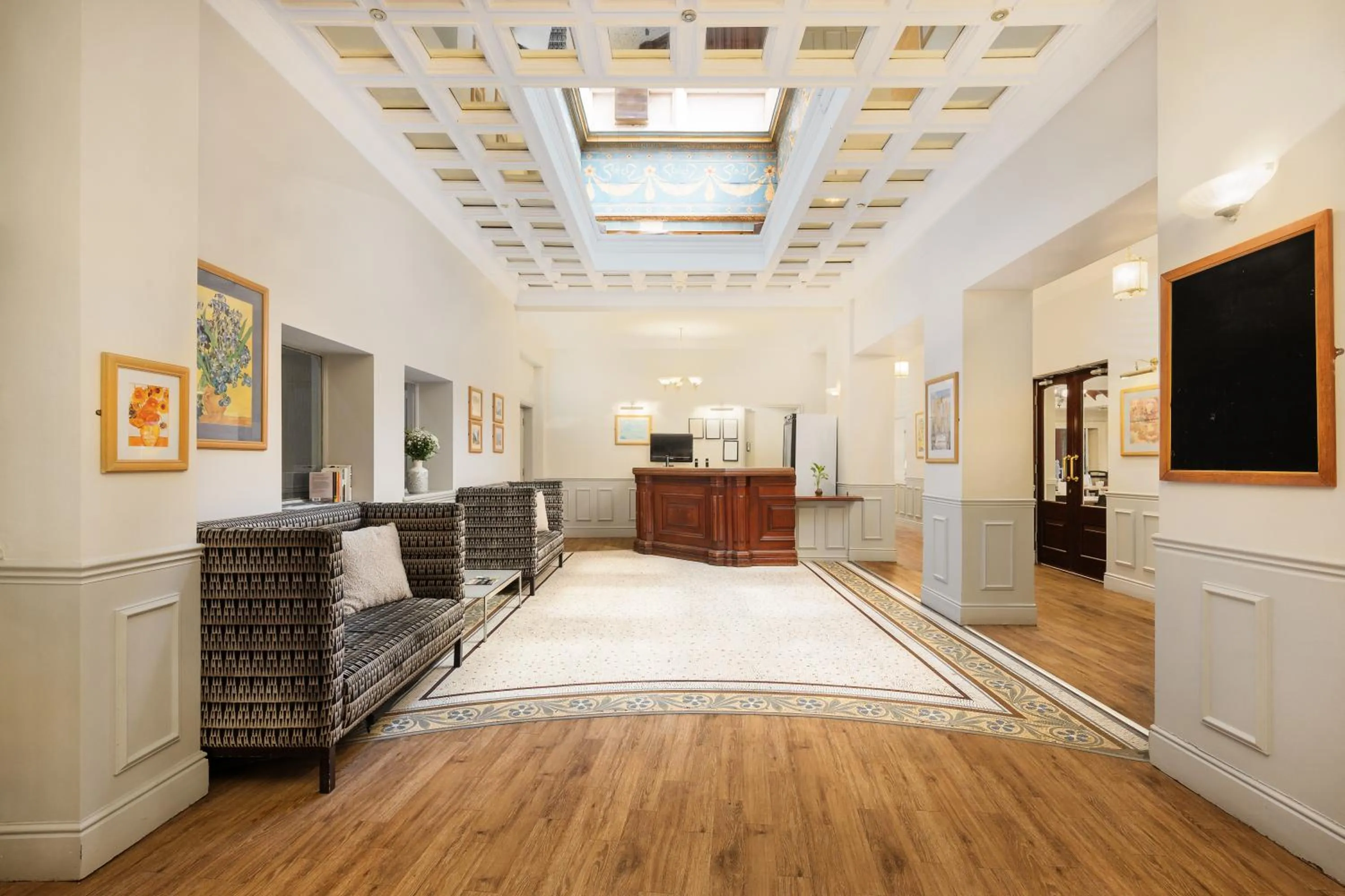 Lobby or reception in The County Hotel