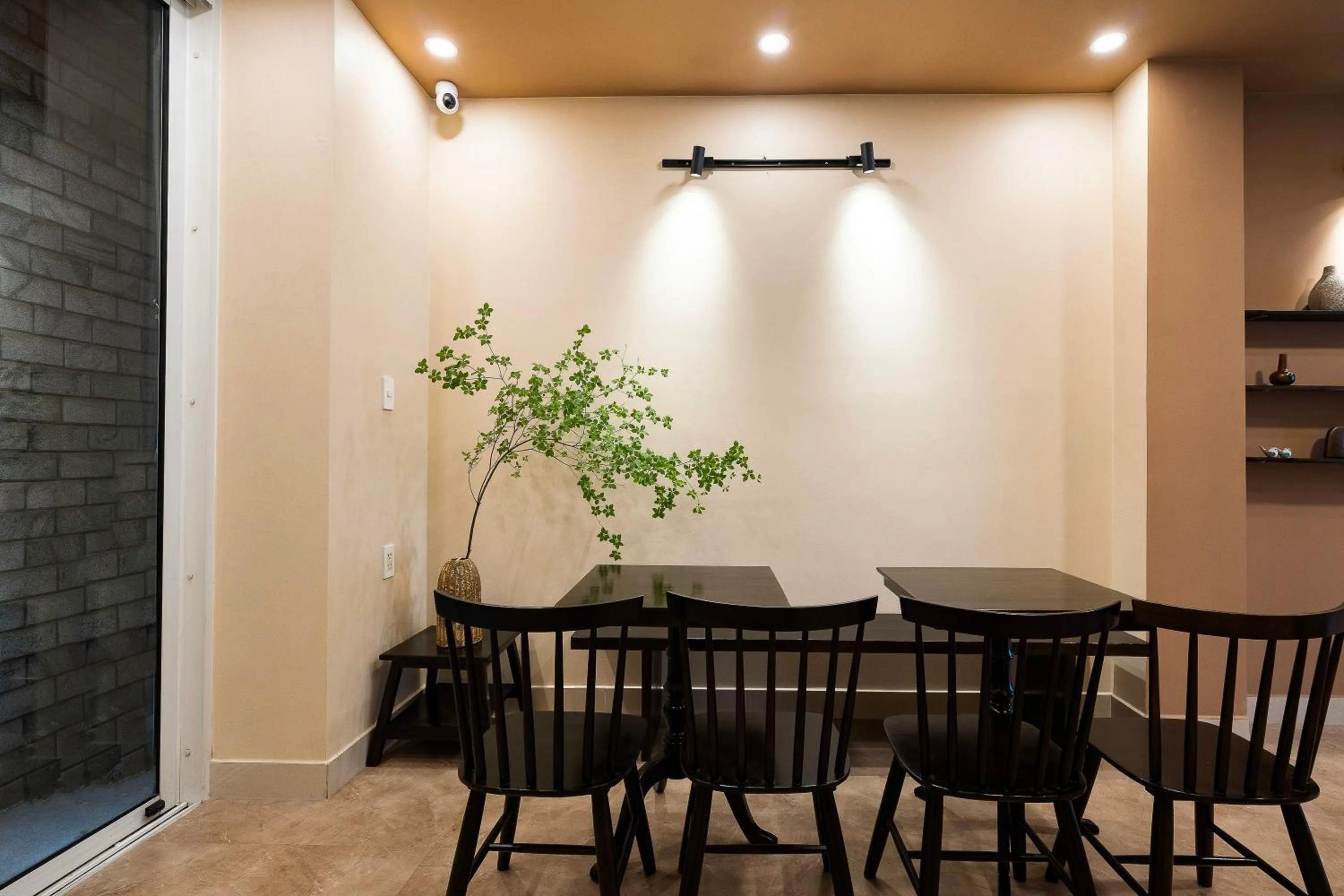 Seating area in HemTouch House