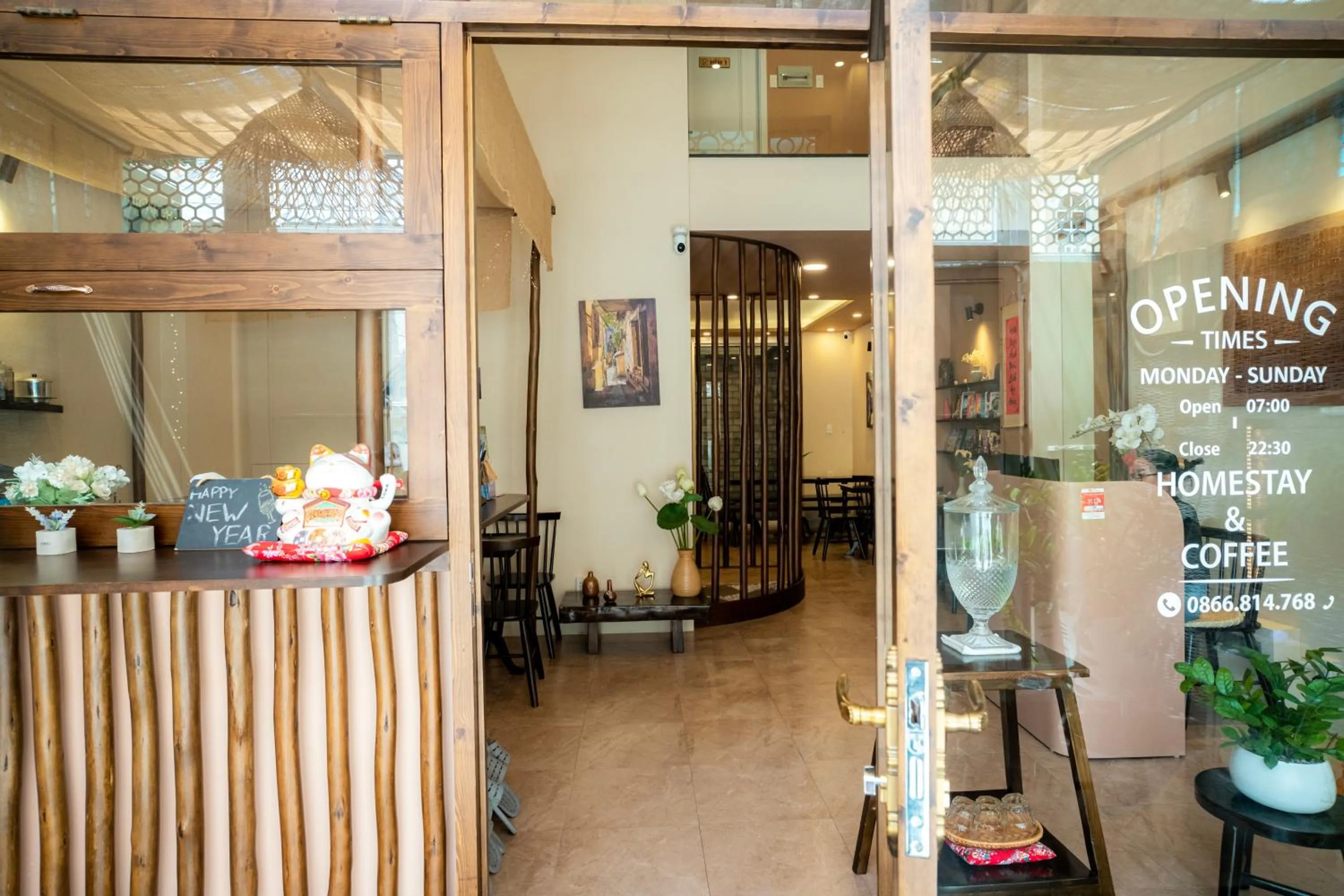 Lobby or reception in HemTouch House