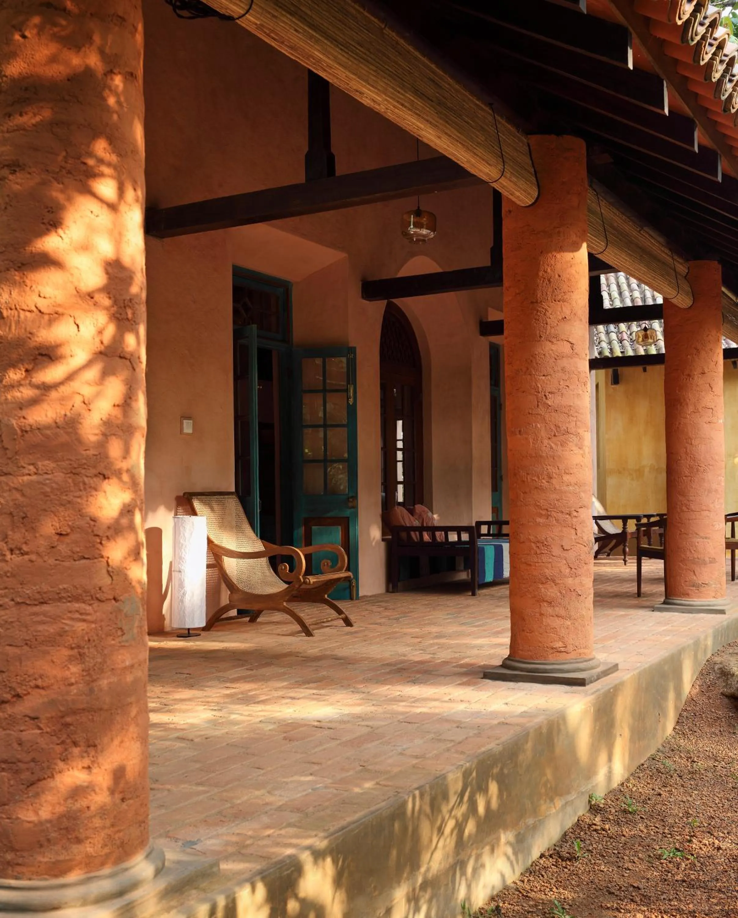 Patio in Sama Retreats - Kosgoda