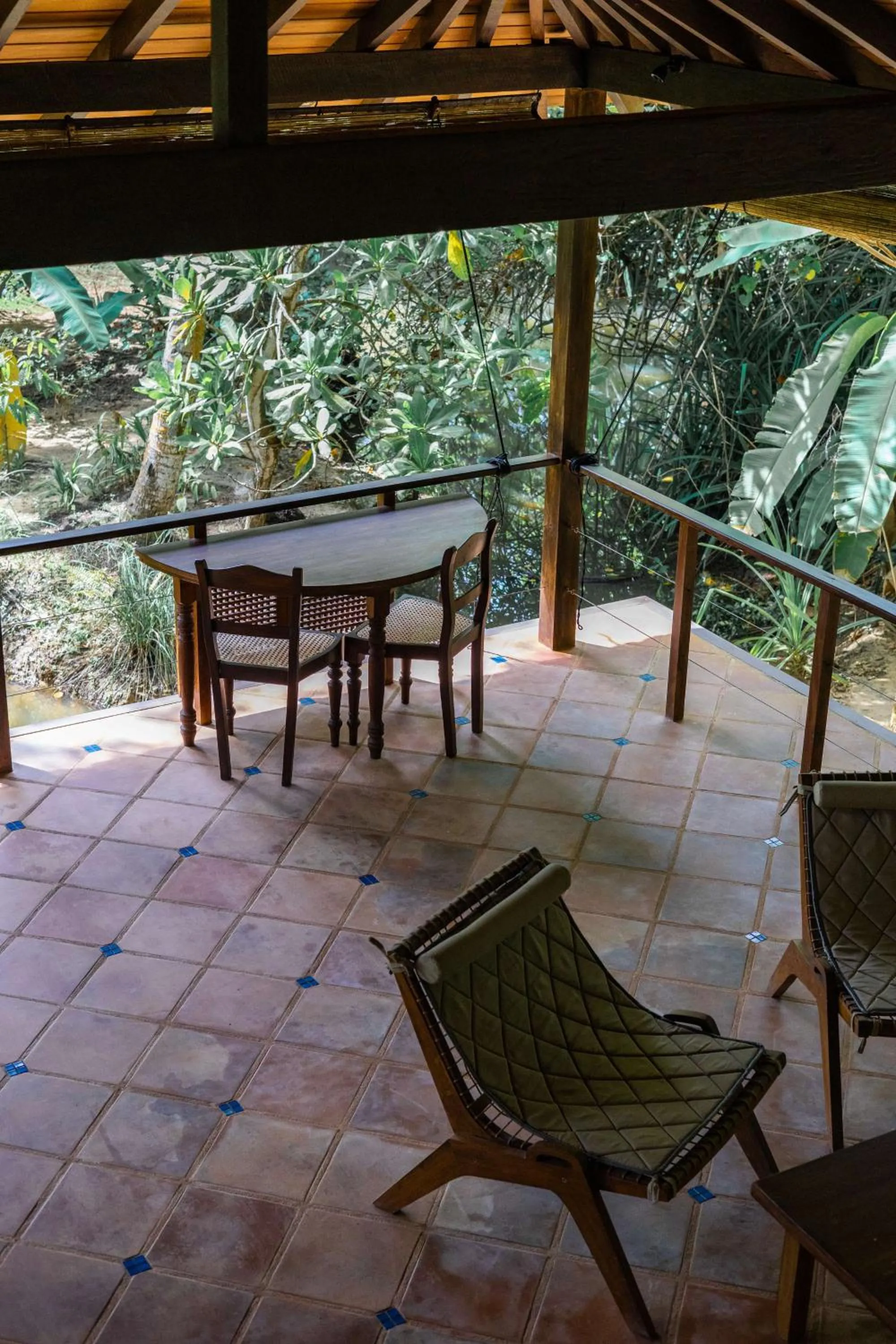 Balcony/Terrace in Sama Retreats - Kosgoda