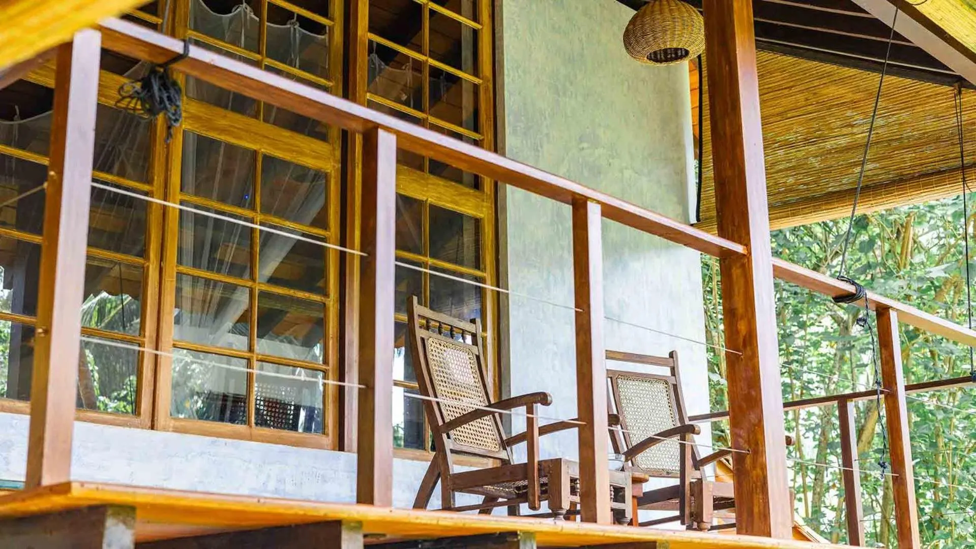 Balcony/Terrace in Sama Retreats - Kosgoda