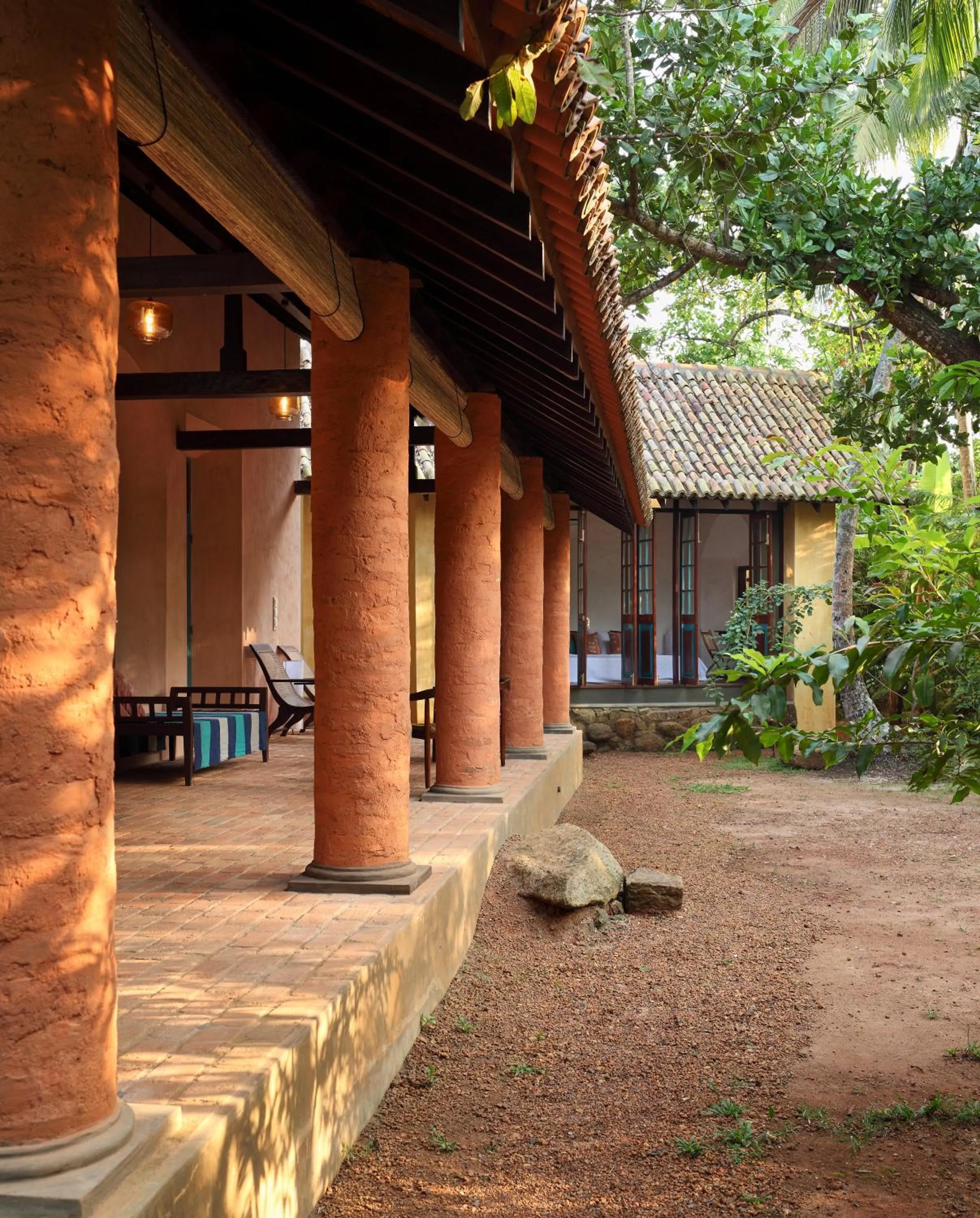 Patio in Sama Retreats - Kosgoda