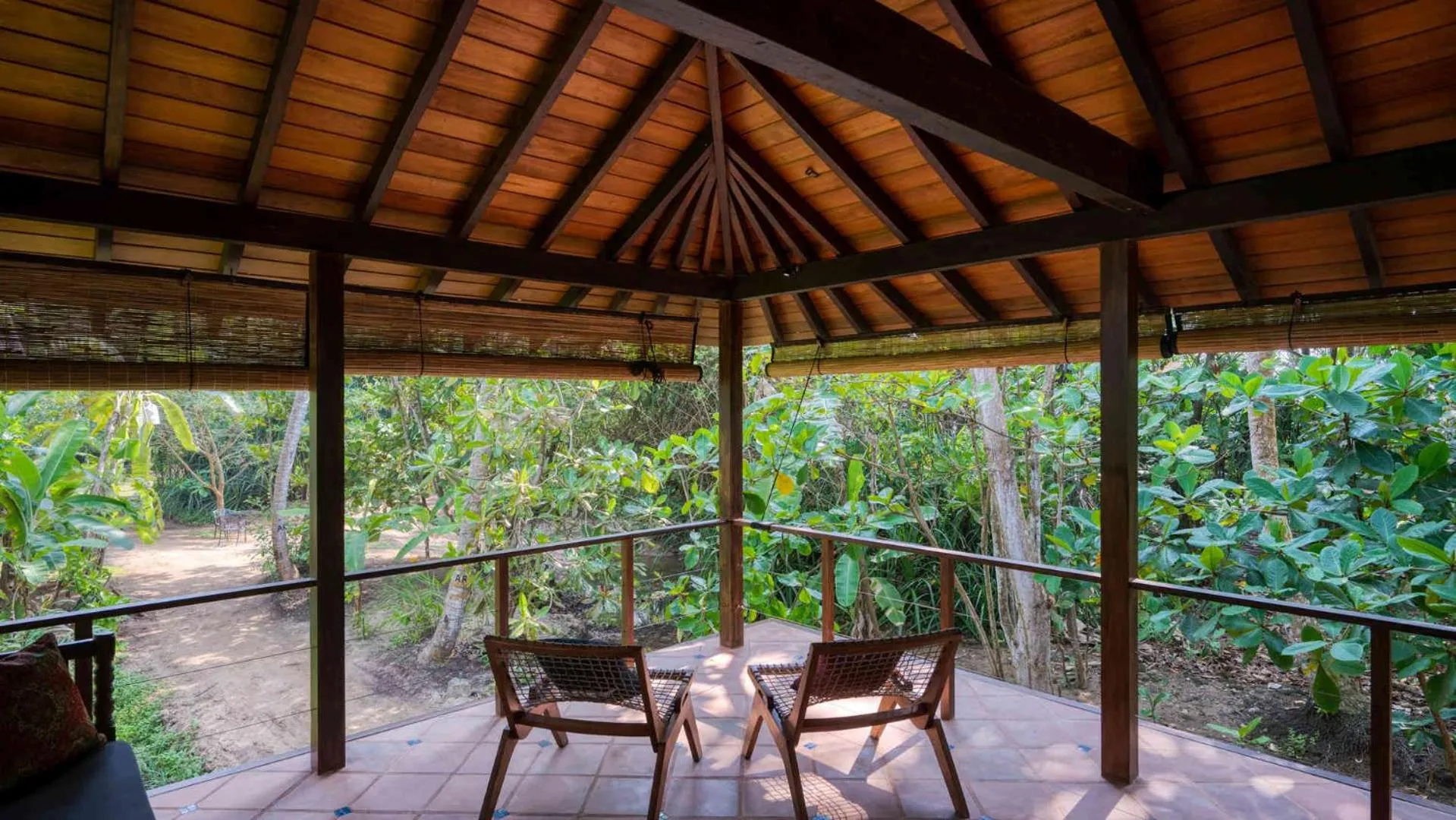 Balcony/Terrace in Sama Retreats - Kosgoda