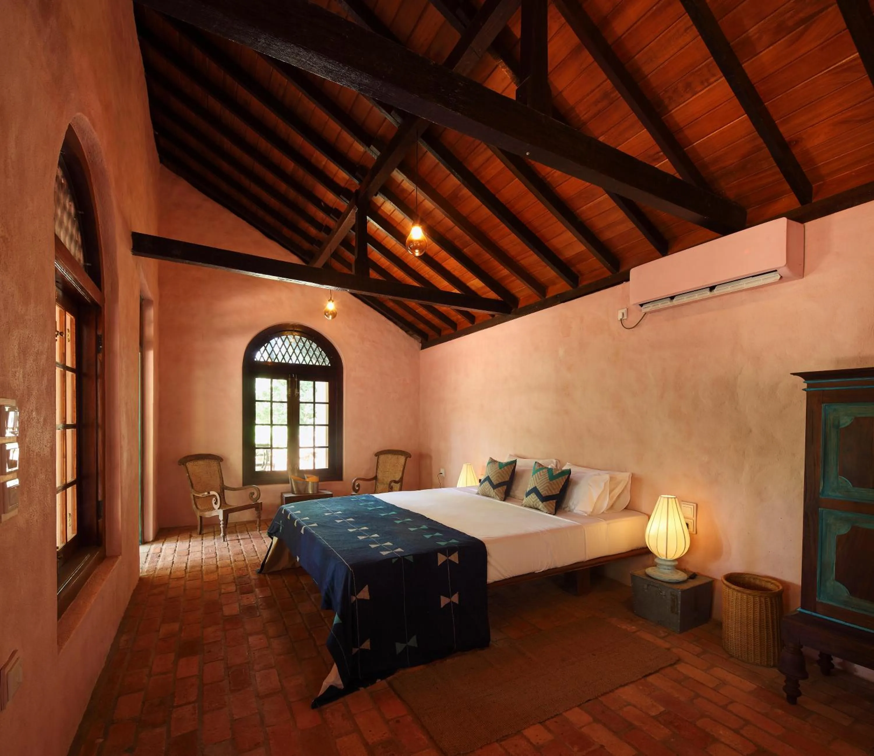 Photo of the whole room, Bed in Sama Retreats - Kosgoda