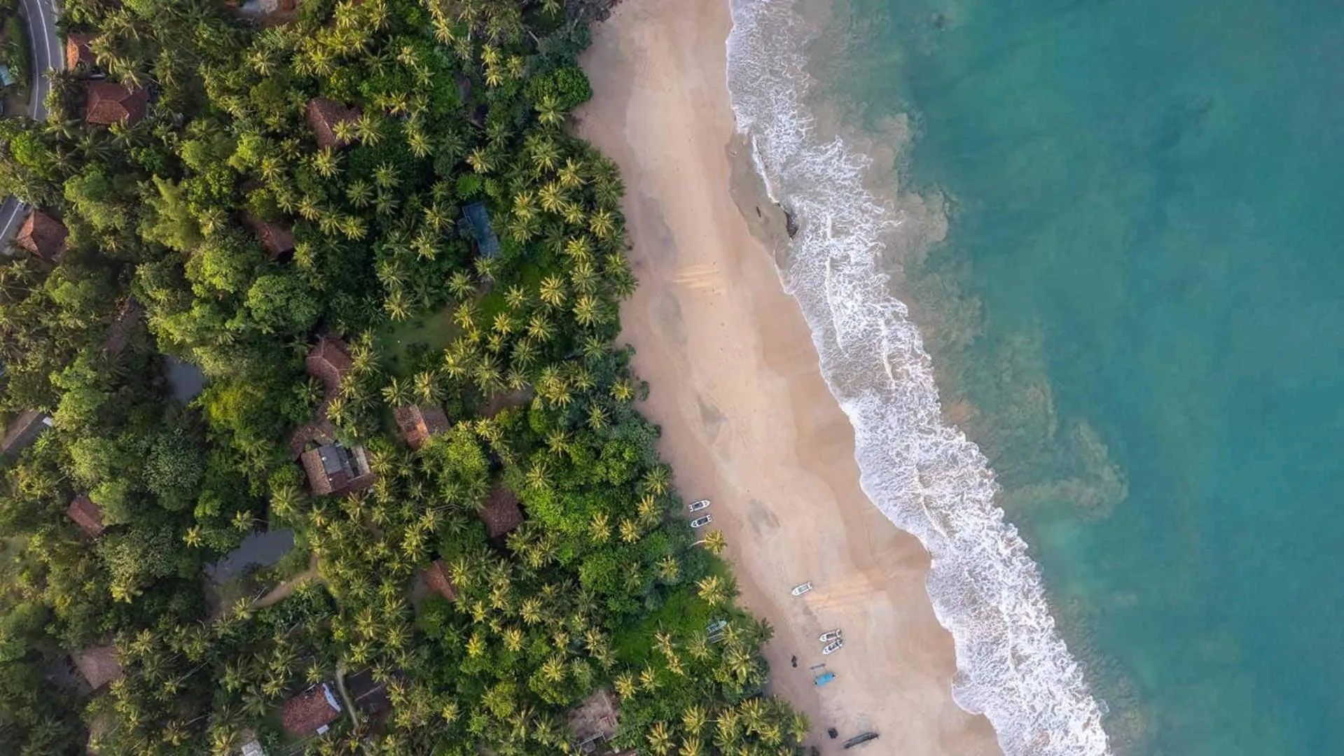 Bird's eye view in Sama Retreats - Kosgoda