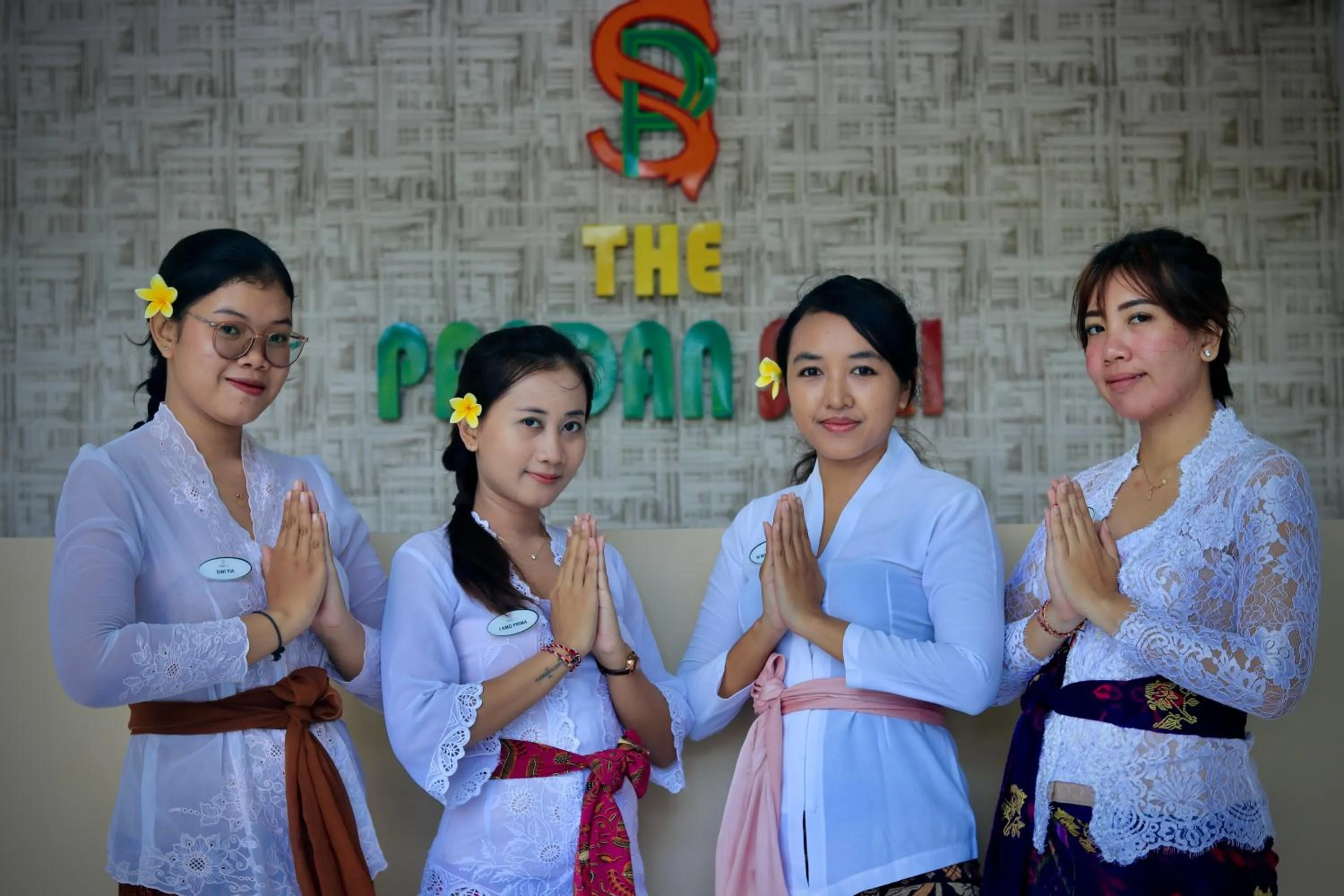 Staff in The Pandan Sari Hotel