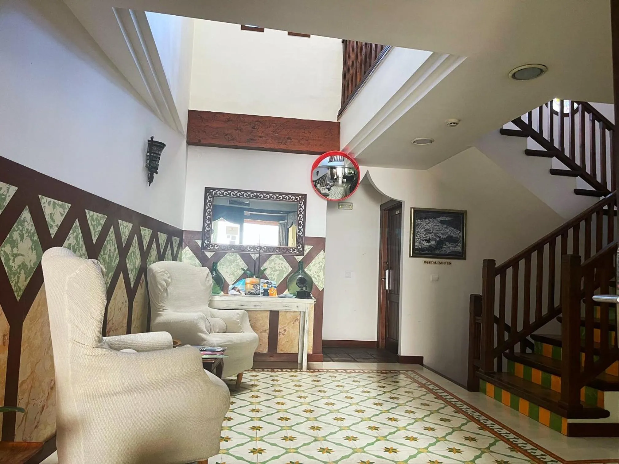 Lobby or reception in Hotel Al-Andalus