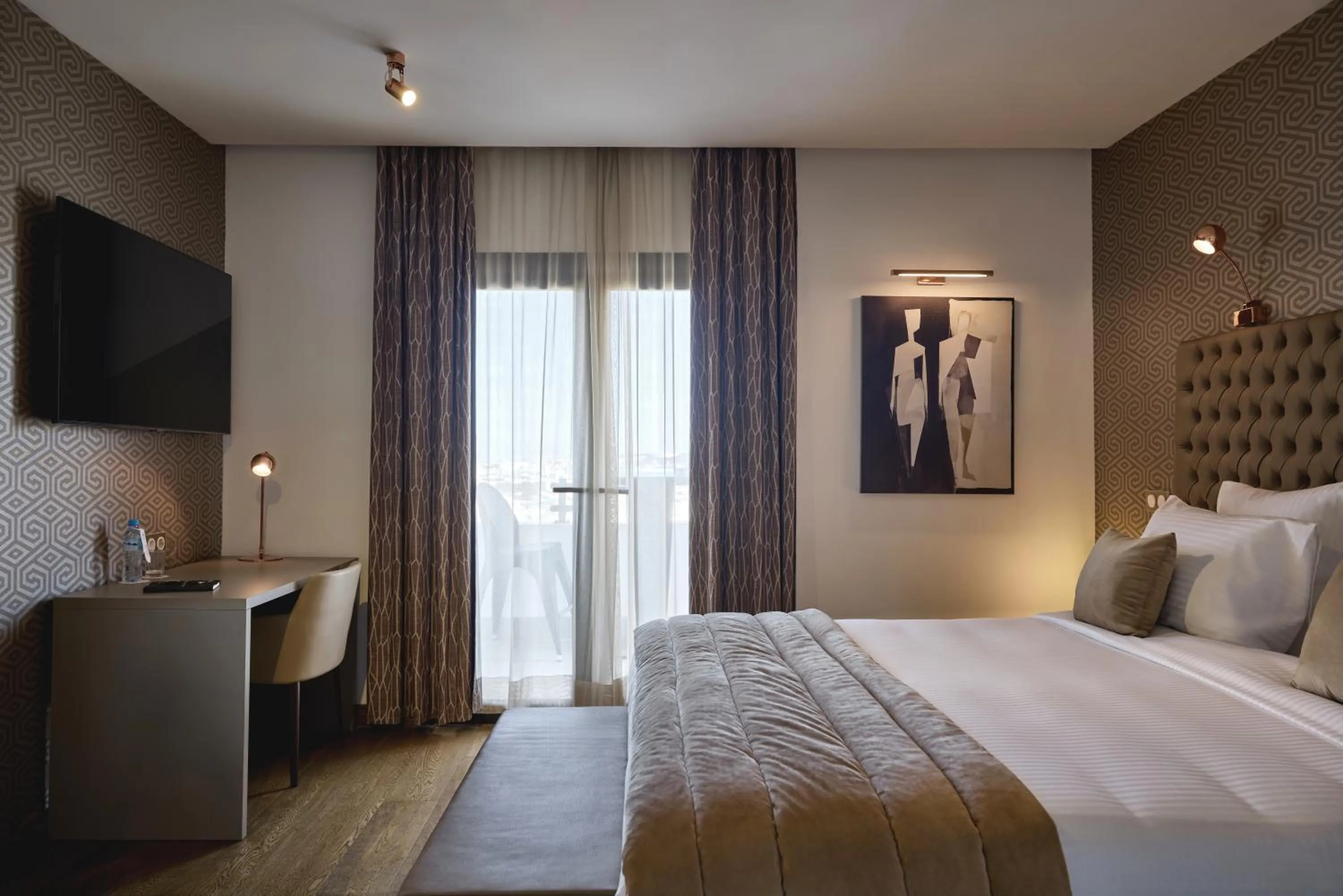 Photo of the whole room, Bed in Hôtel RALF