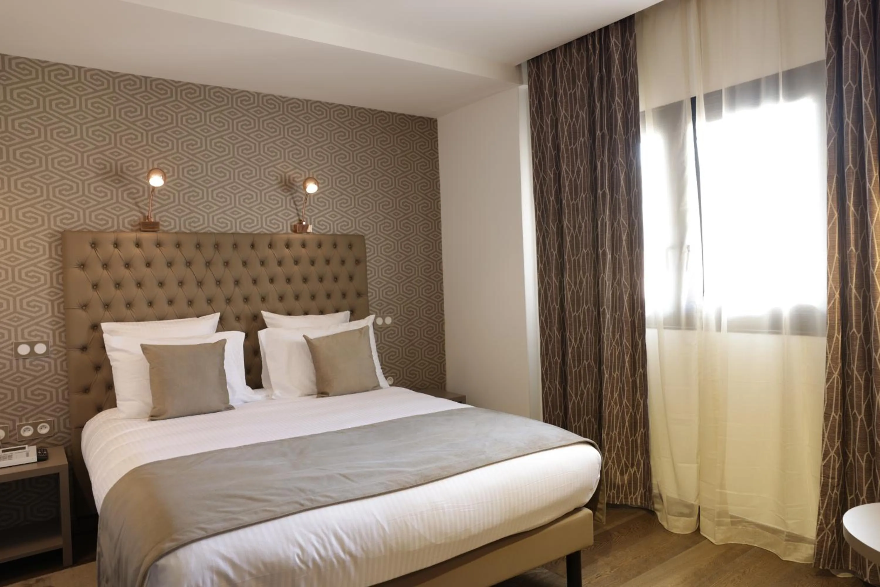 Bedroom, Bed in Hôtel RALF