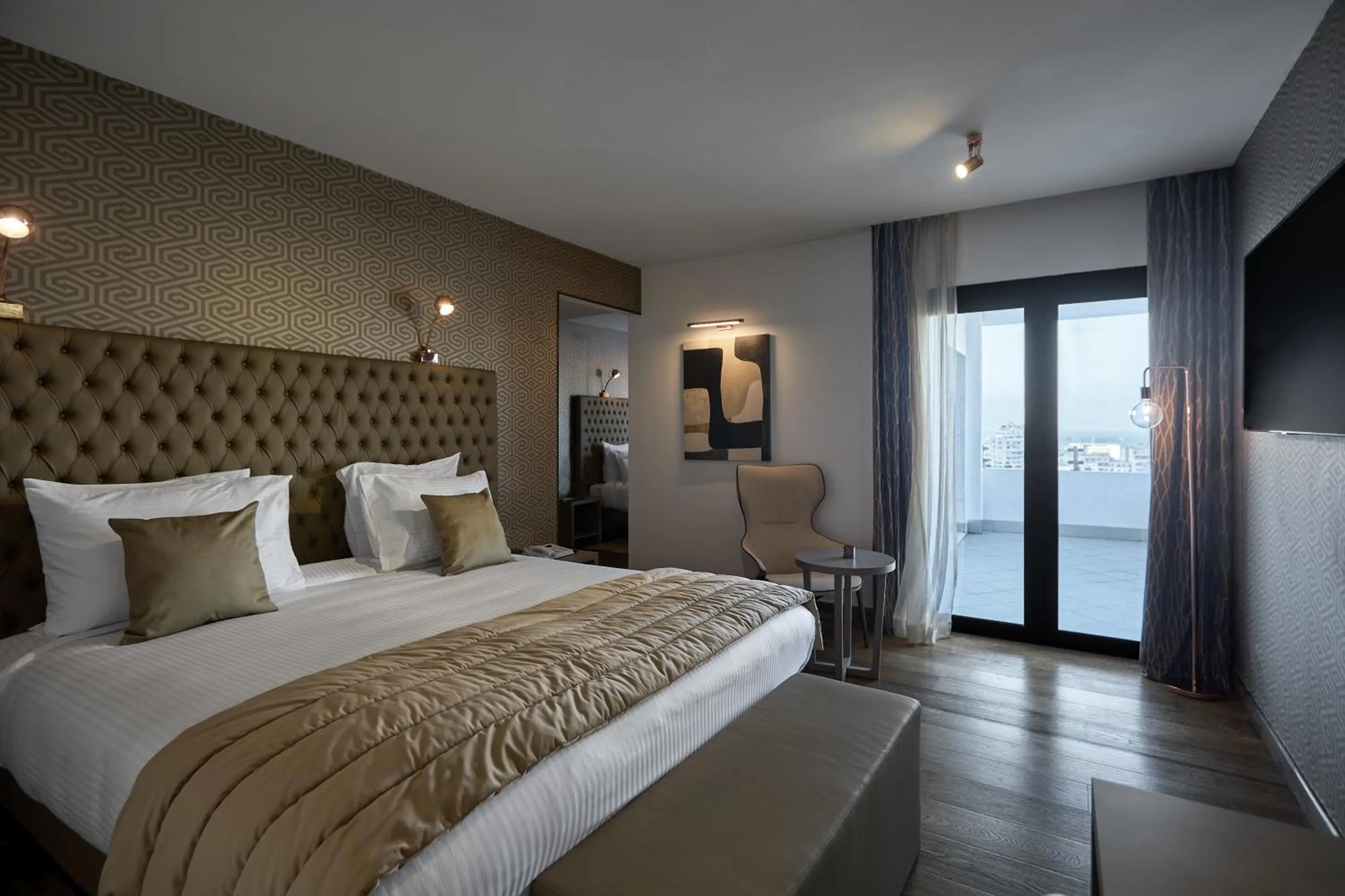 Photo of the whole room, Bed in Hôtel RALF