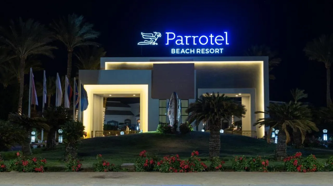 Night, Property Logo/Sign in Parrotel Beach Resorts