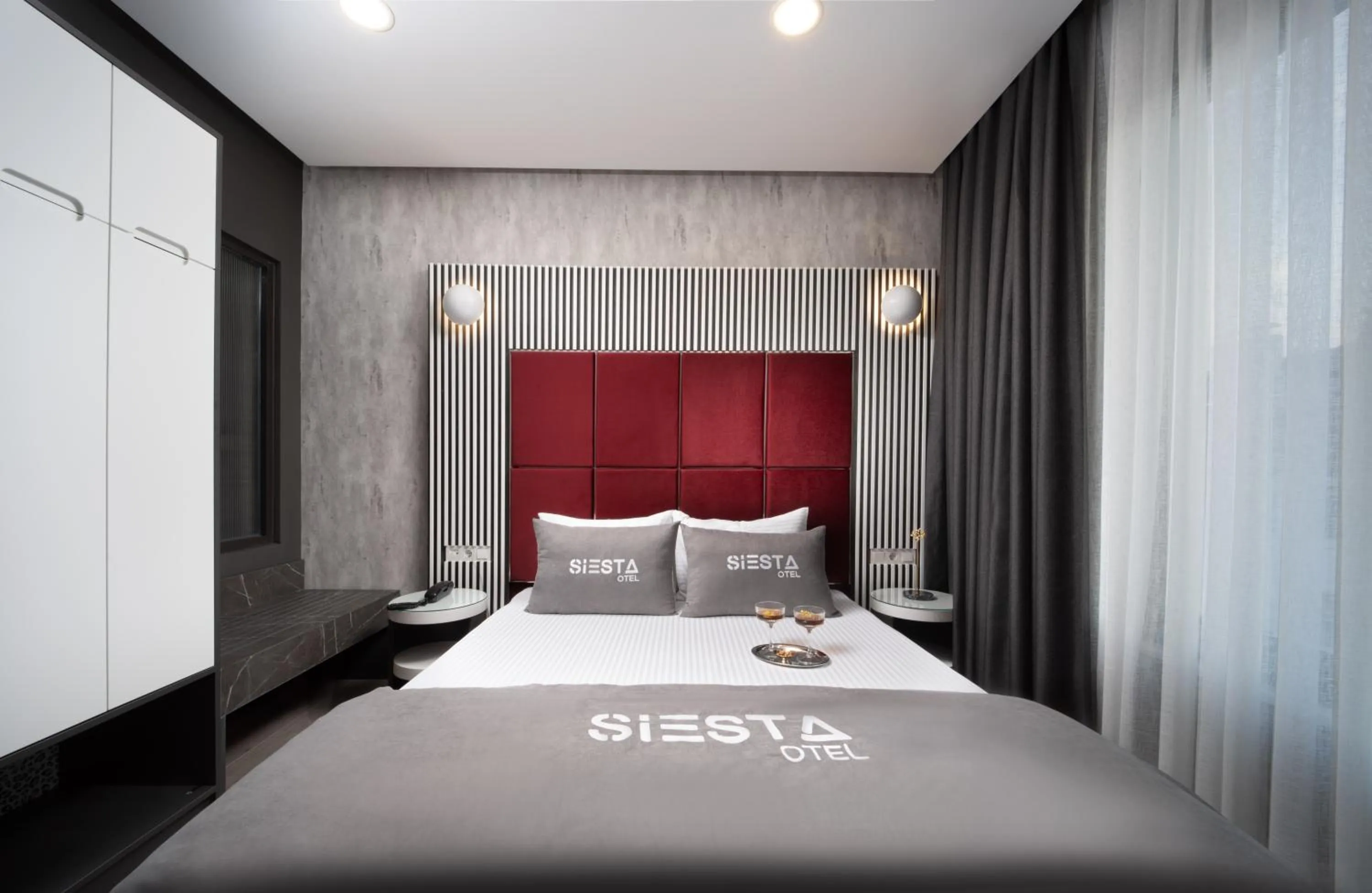 Bed in Siesta Hotel Bakırköy