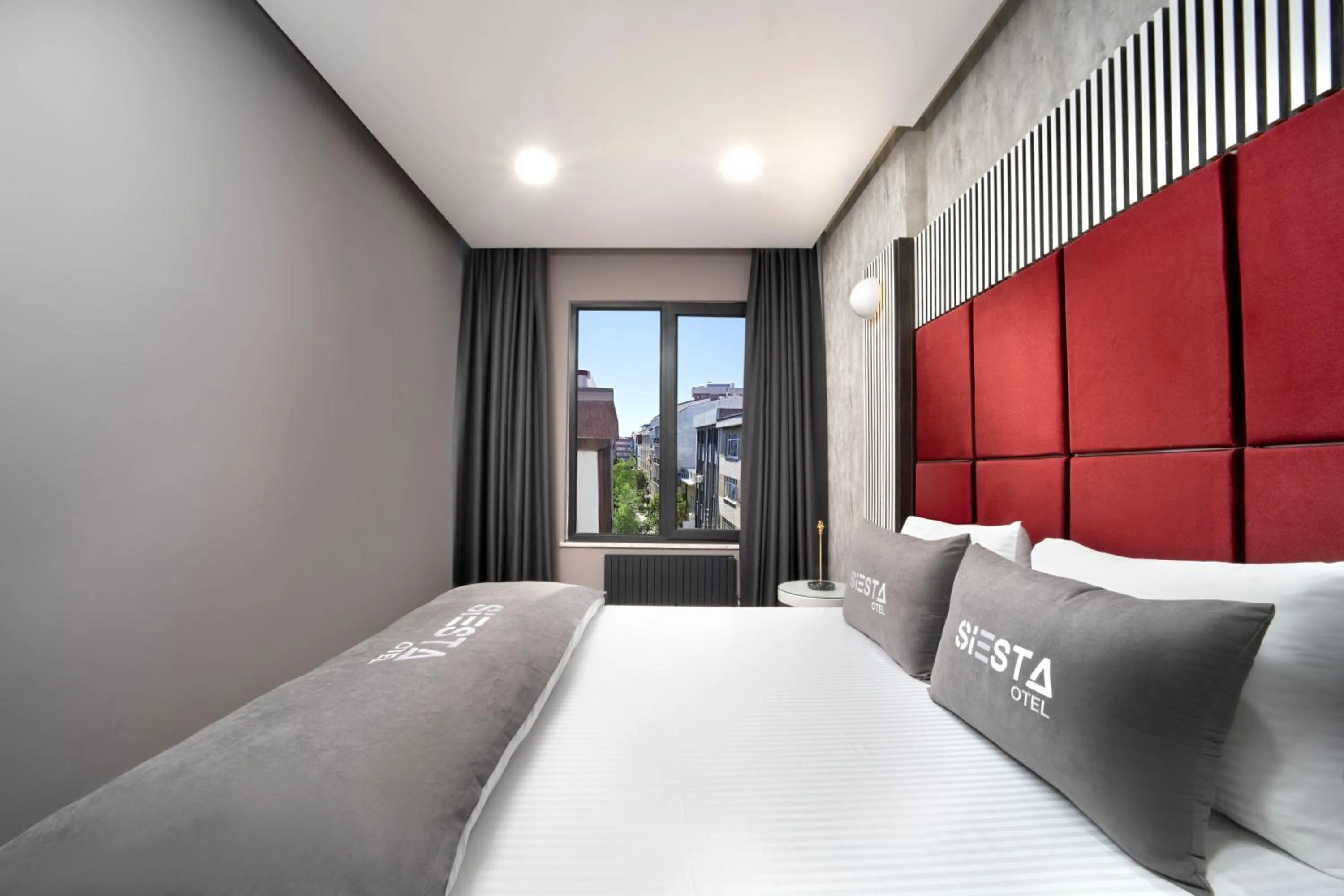 Bed in Siesta Hotel Bakırköy