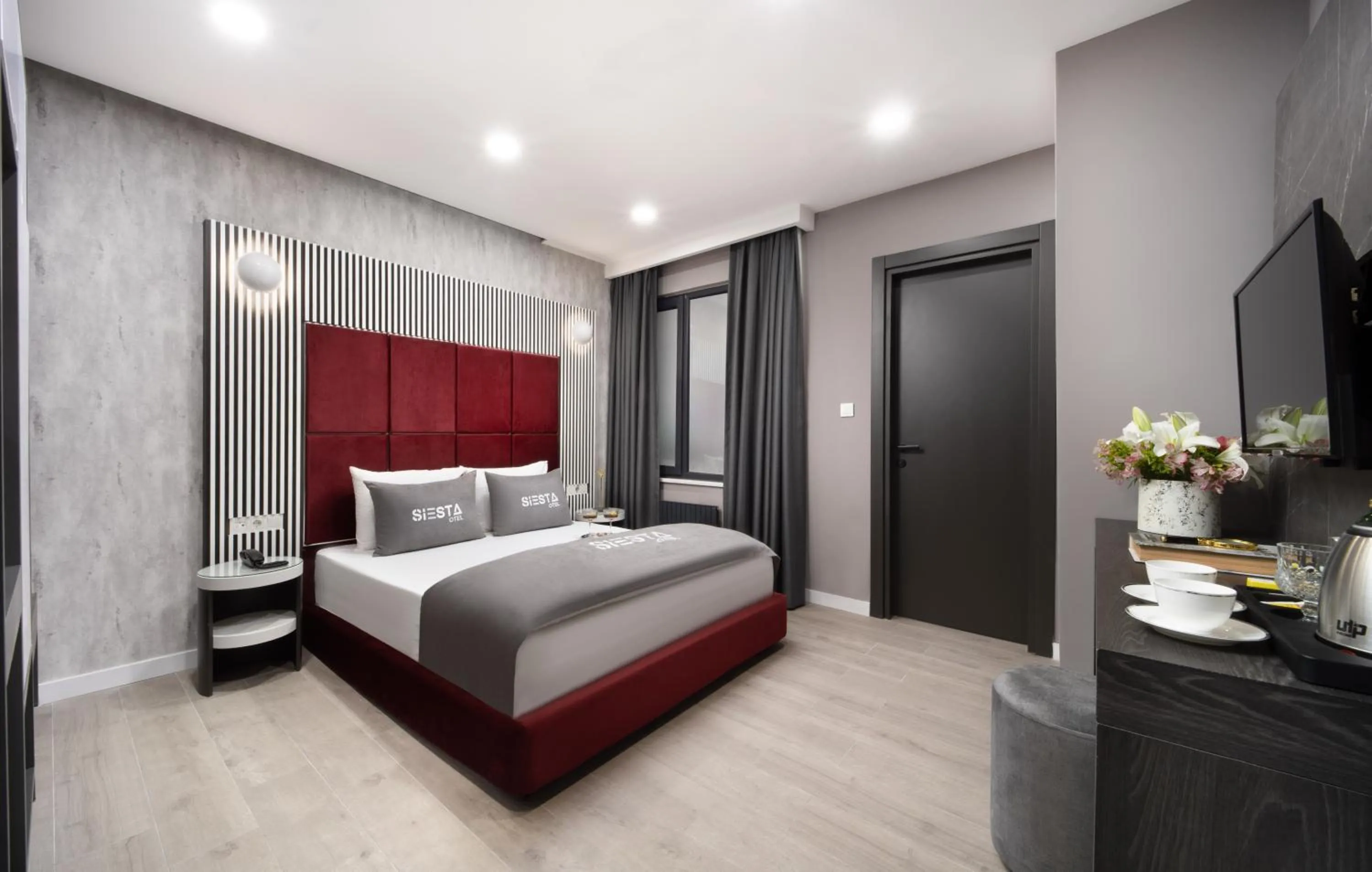 Bedroom, Bed in Siesta Hotel Bakırköy