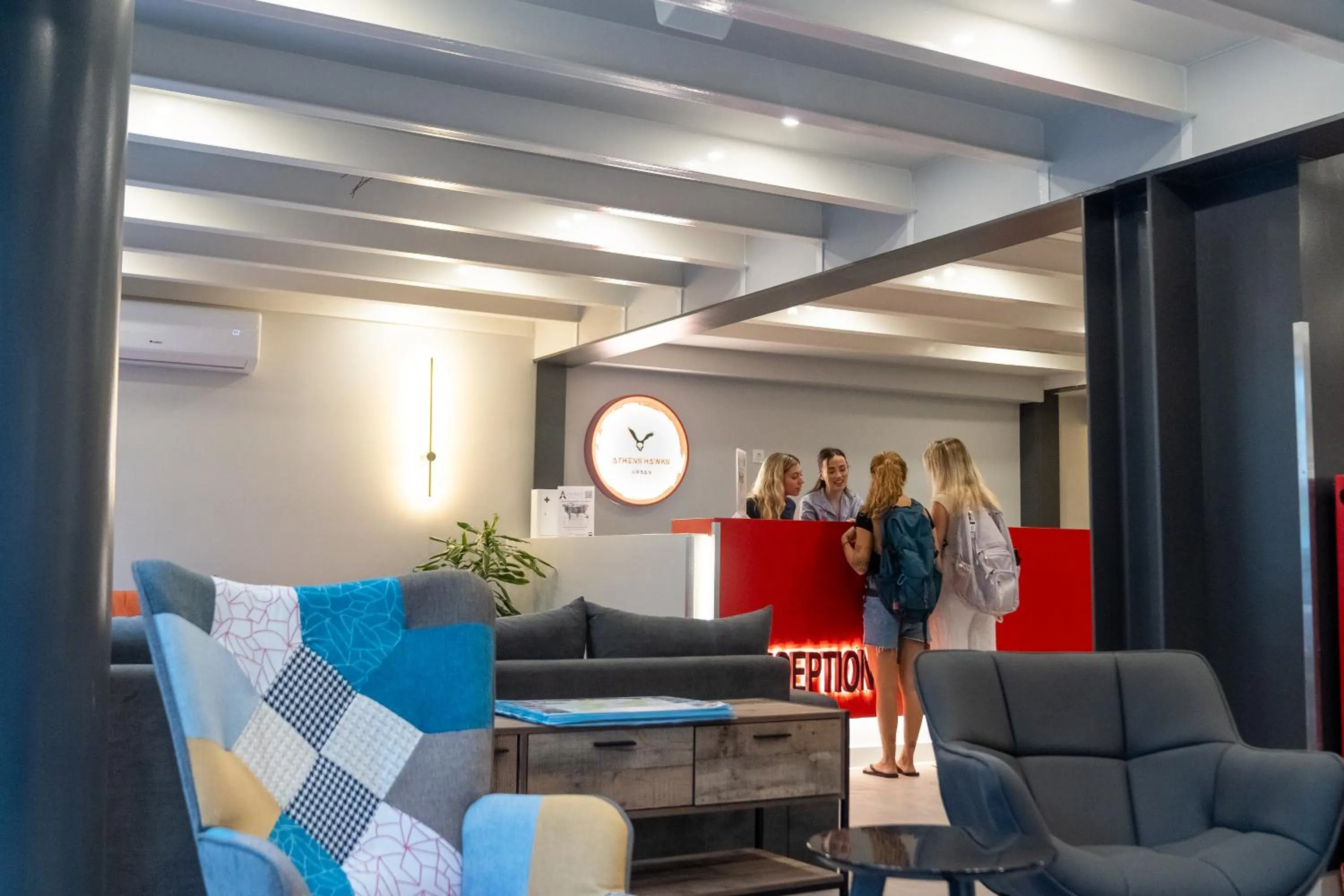 Lobby or reception in Athens Hawks Urban