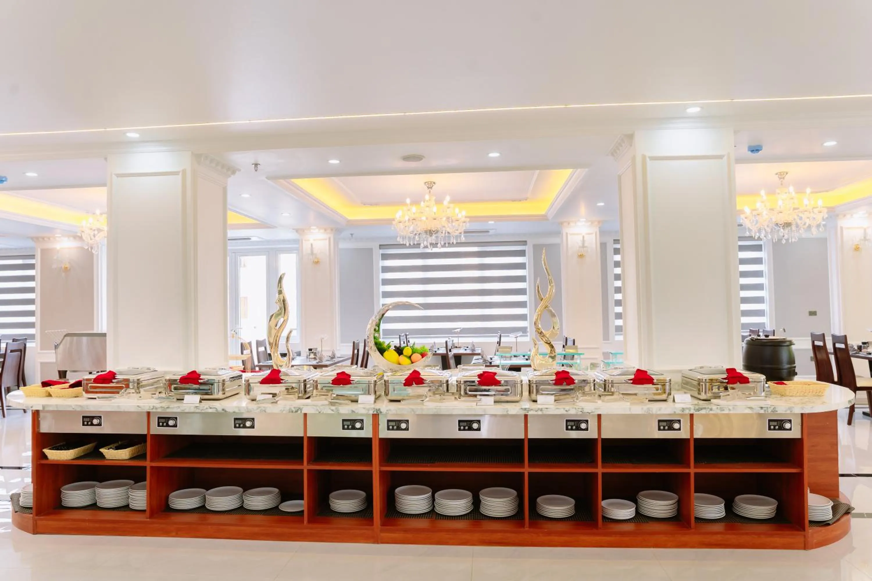 Buffet breakfast in SC Luxury Hotel