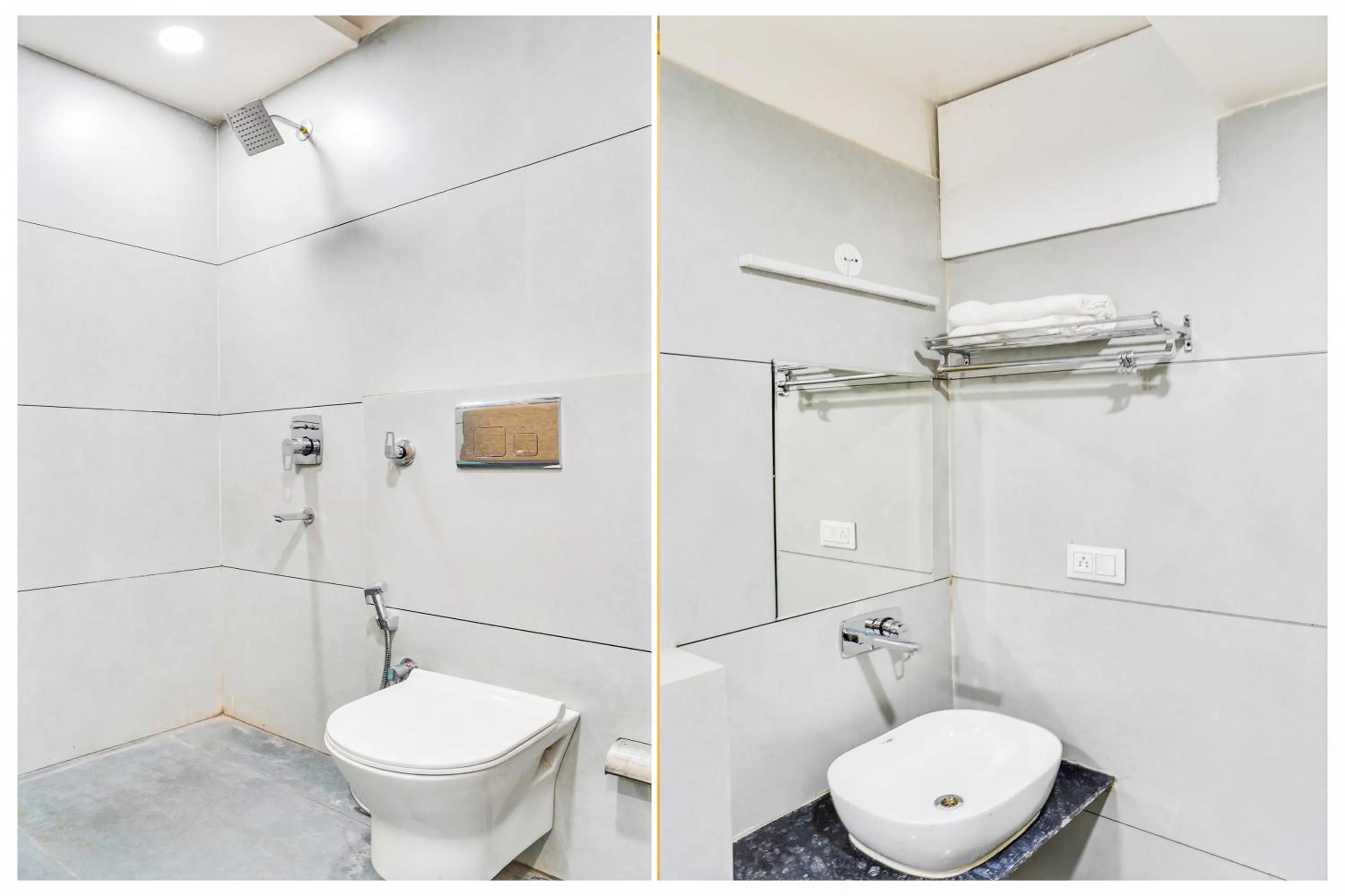 Bathroom in Super Collection O Panchvati Regency