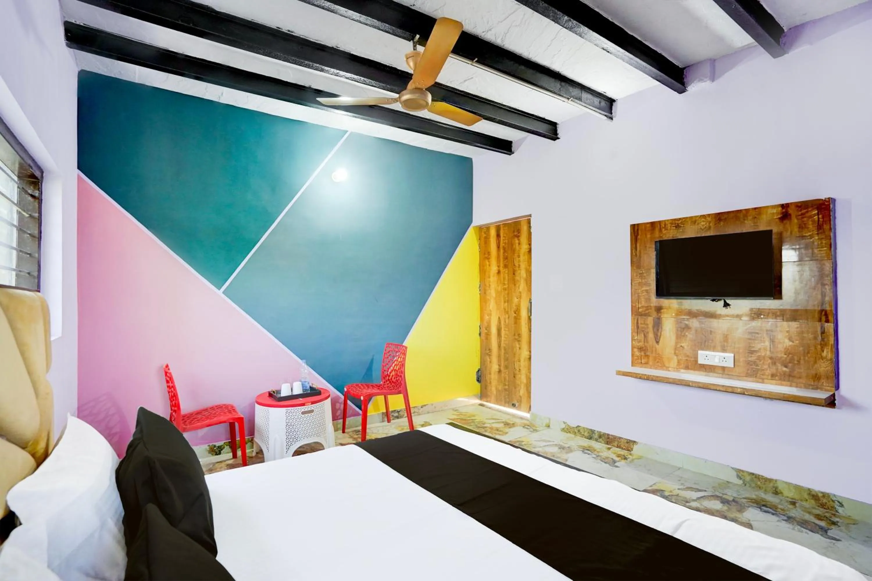 Bedroom, Bed in Hotel O YAMUNA RESORT