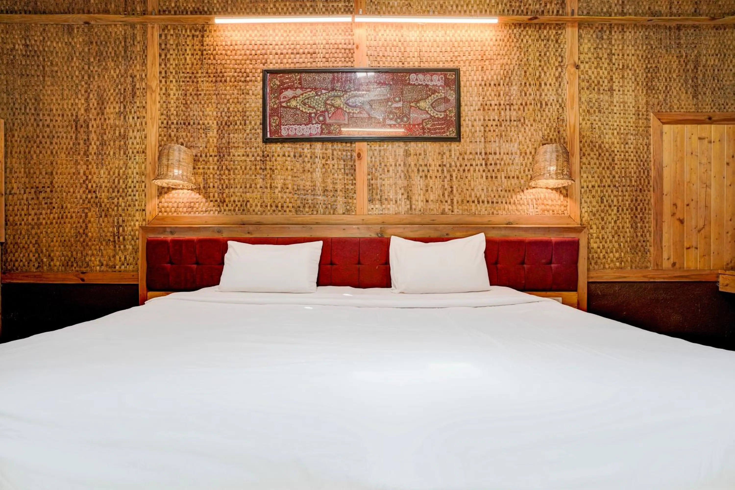 Bedroom, Bed in Palette by CheckIn Palghar Lifestyle Retreat Formerly Irayos Resort