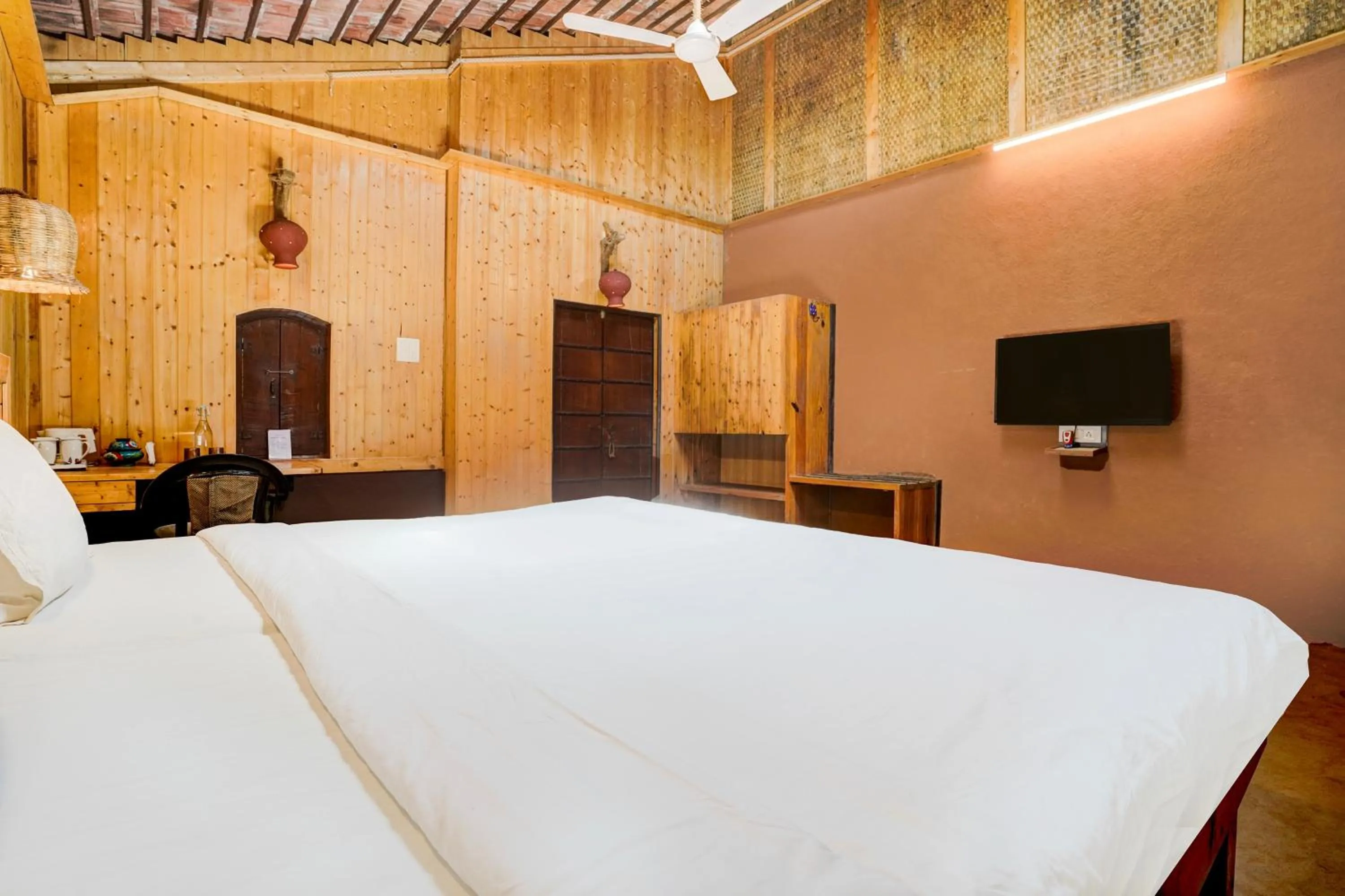 Bedroom, Bed in Palette by CheckIn Palghar Lifestyle Retreat Formerly Irayos Resort