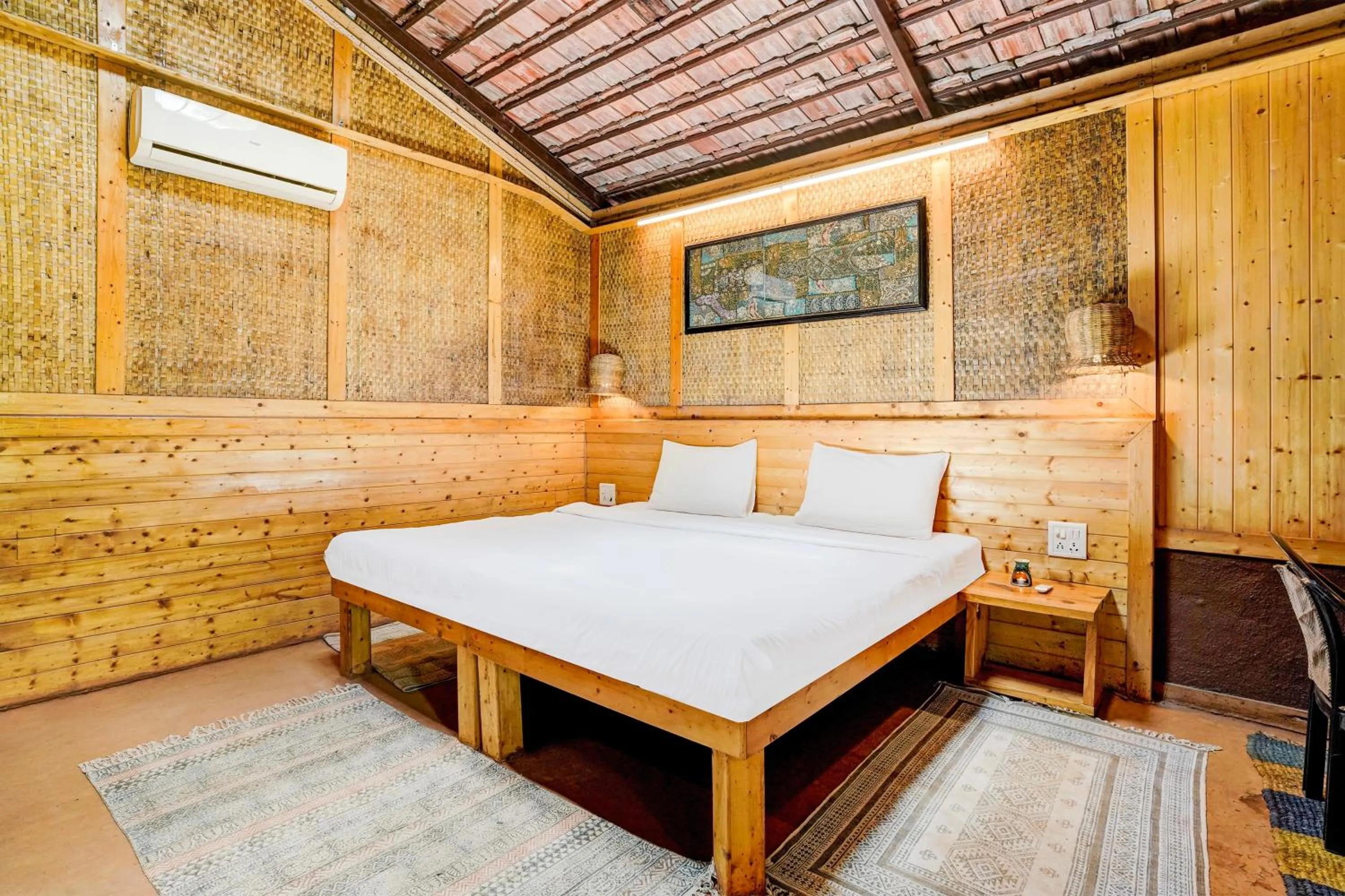 Bedroom, Bed in Palette by CheckIn Palghar Lifestyle Retreat Formerly Irayos Resort