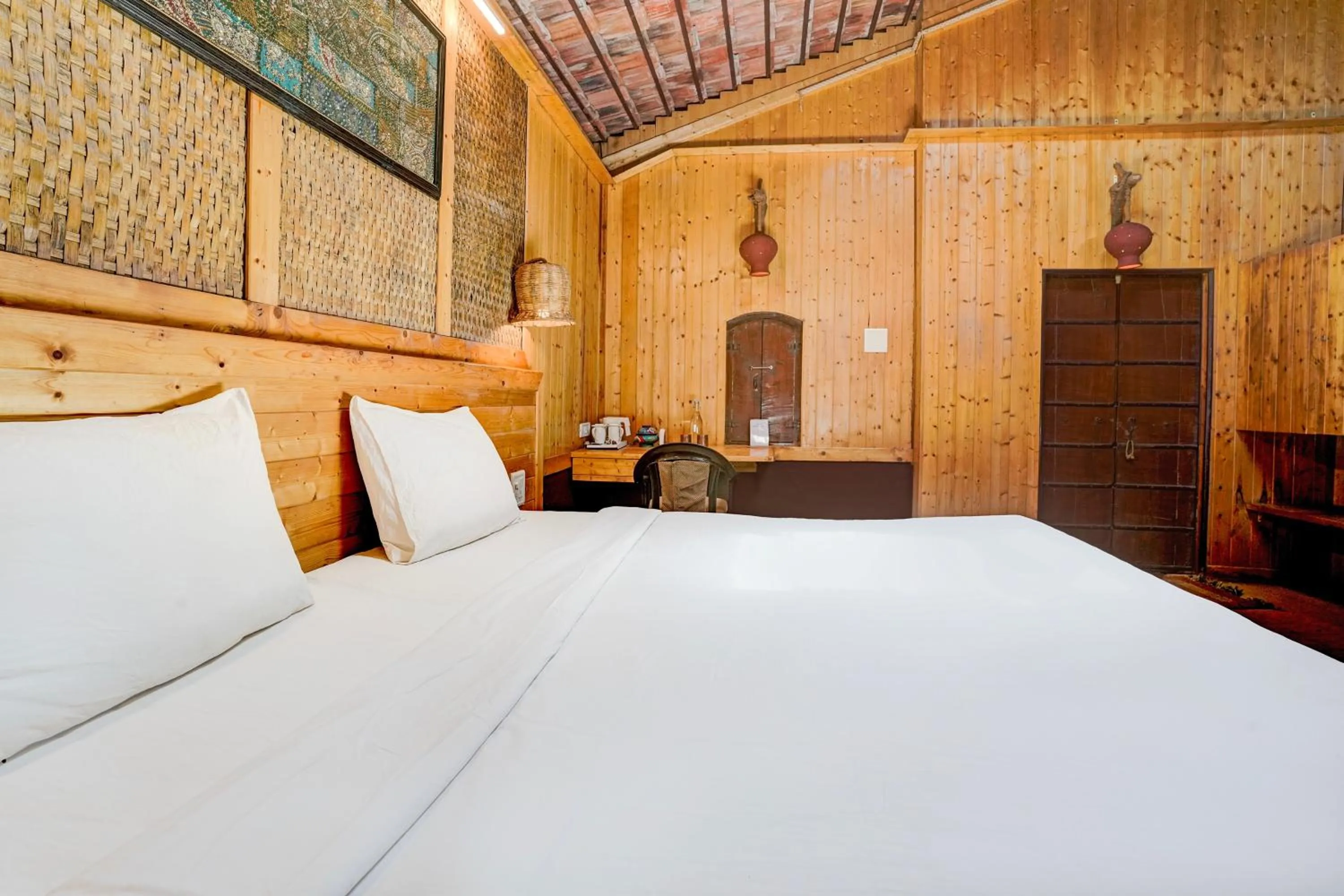 Bedroom, Bed in Palette by CheckIn Palghar Lifestyle Retreat Formerly Irayos Resort