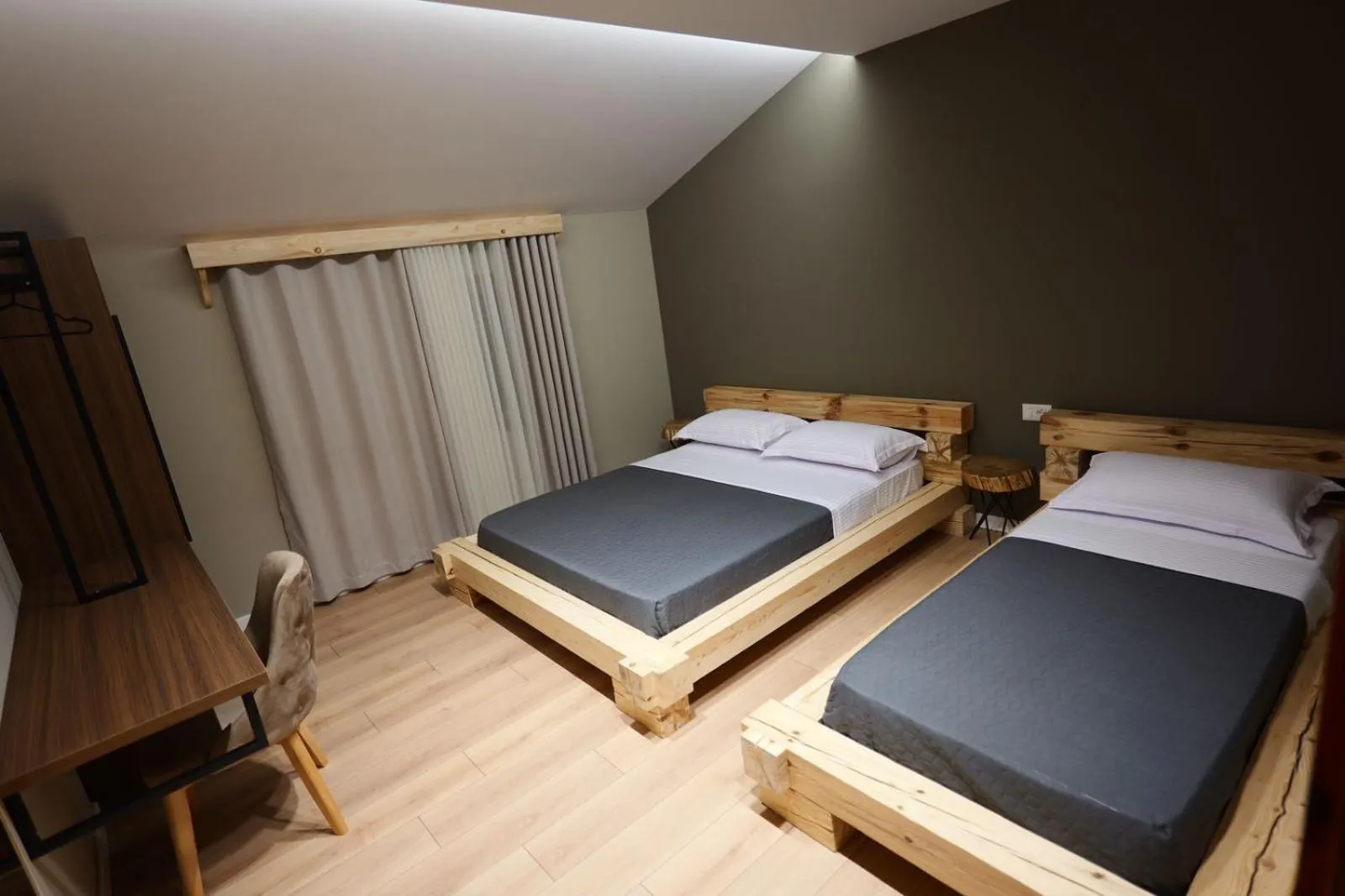Bed in Hotel Ikona