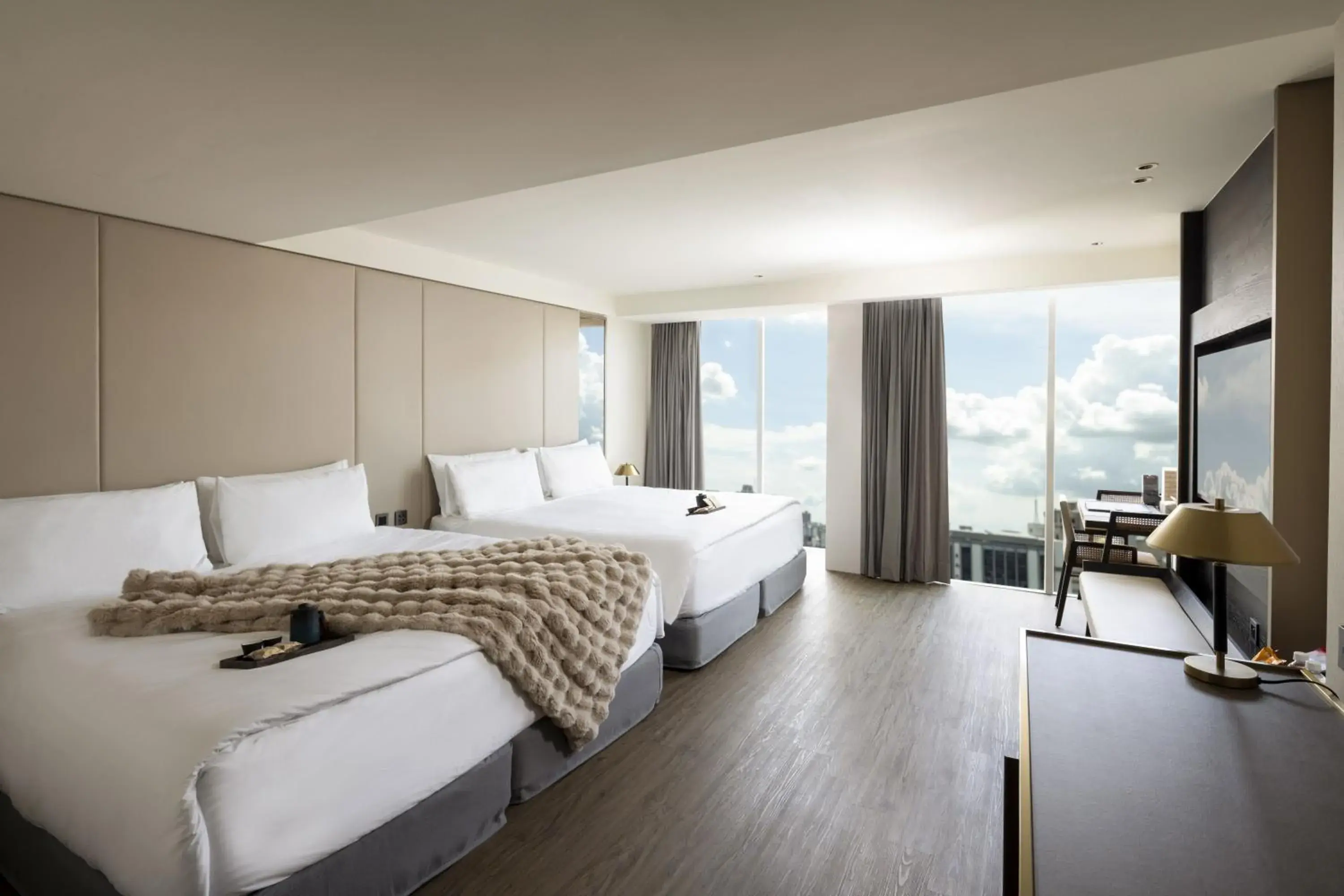 Deluxe Quadruple Room in Voyage Kaohsiung By Cosmos Oasis Deluxe Quadruple Room in Voyage Kaohsiung By Cosmos Oasis