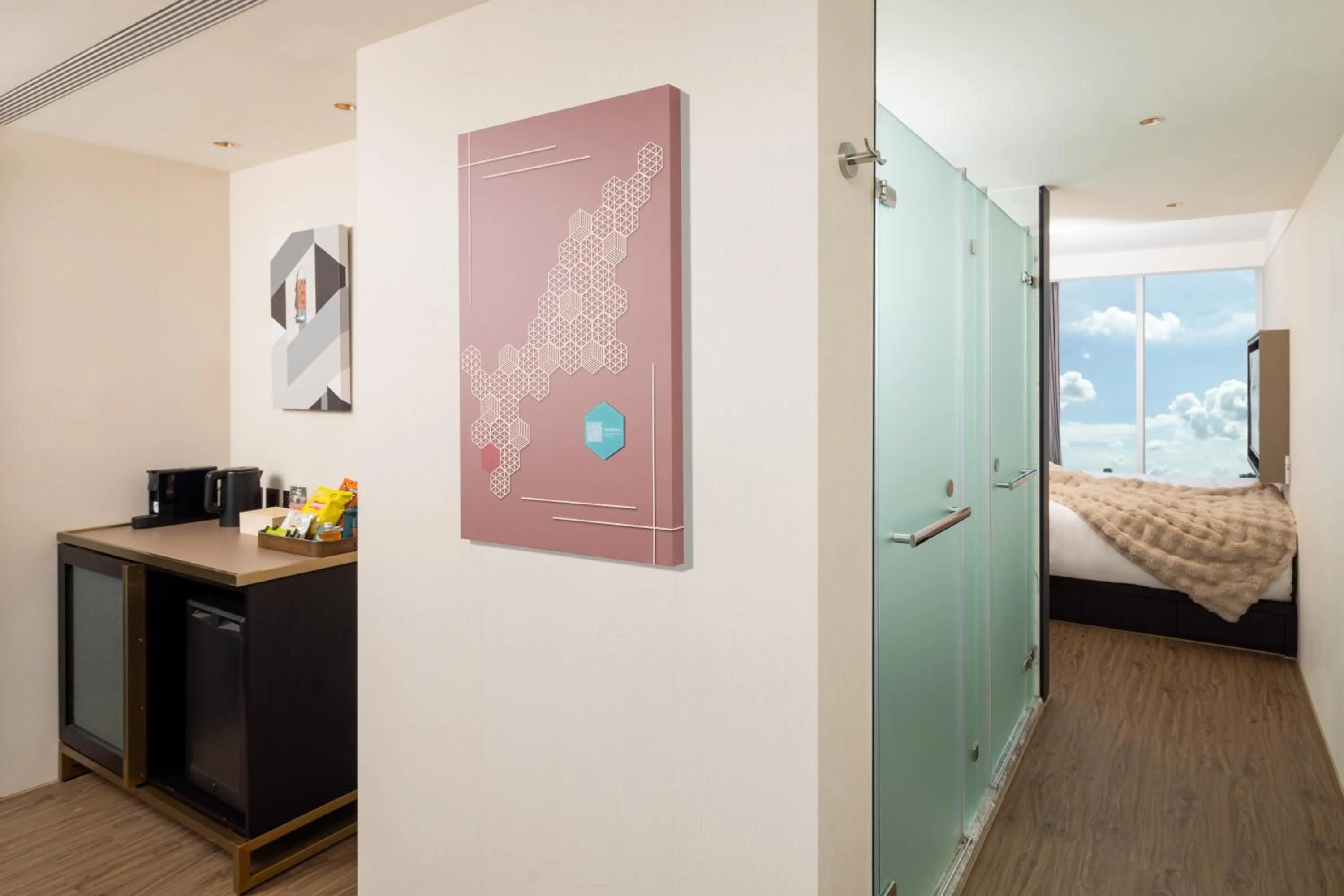 Bedroom, Bed in Voyage Kaohsiung By Cosmos Oasis