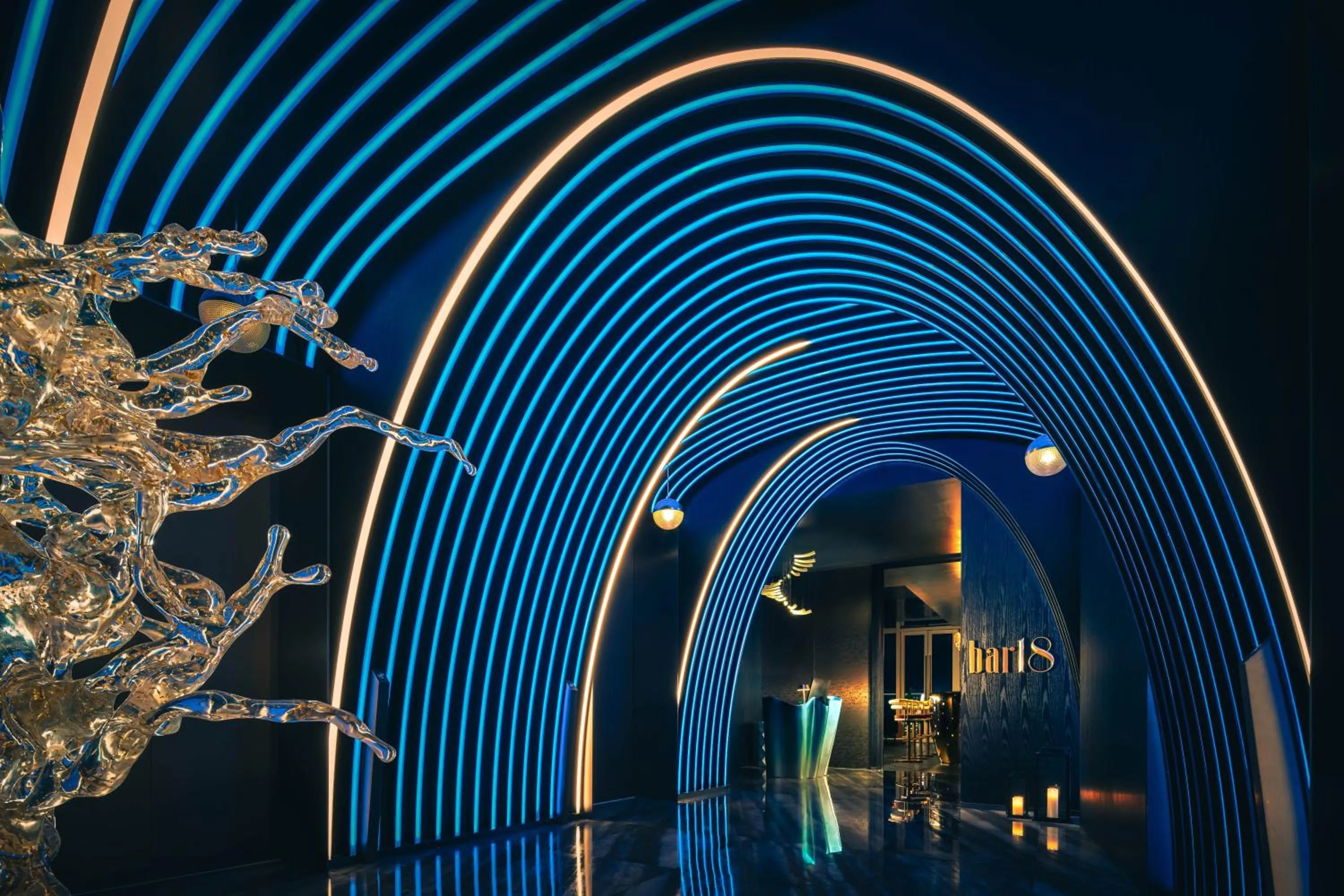 Lounge or bar in MGM Shenzhen