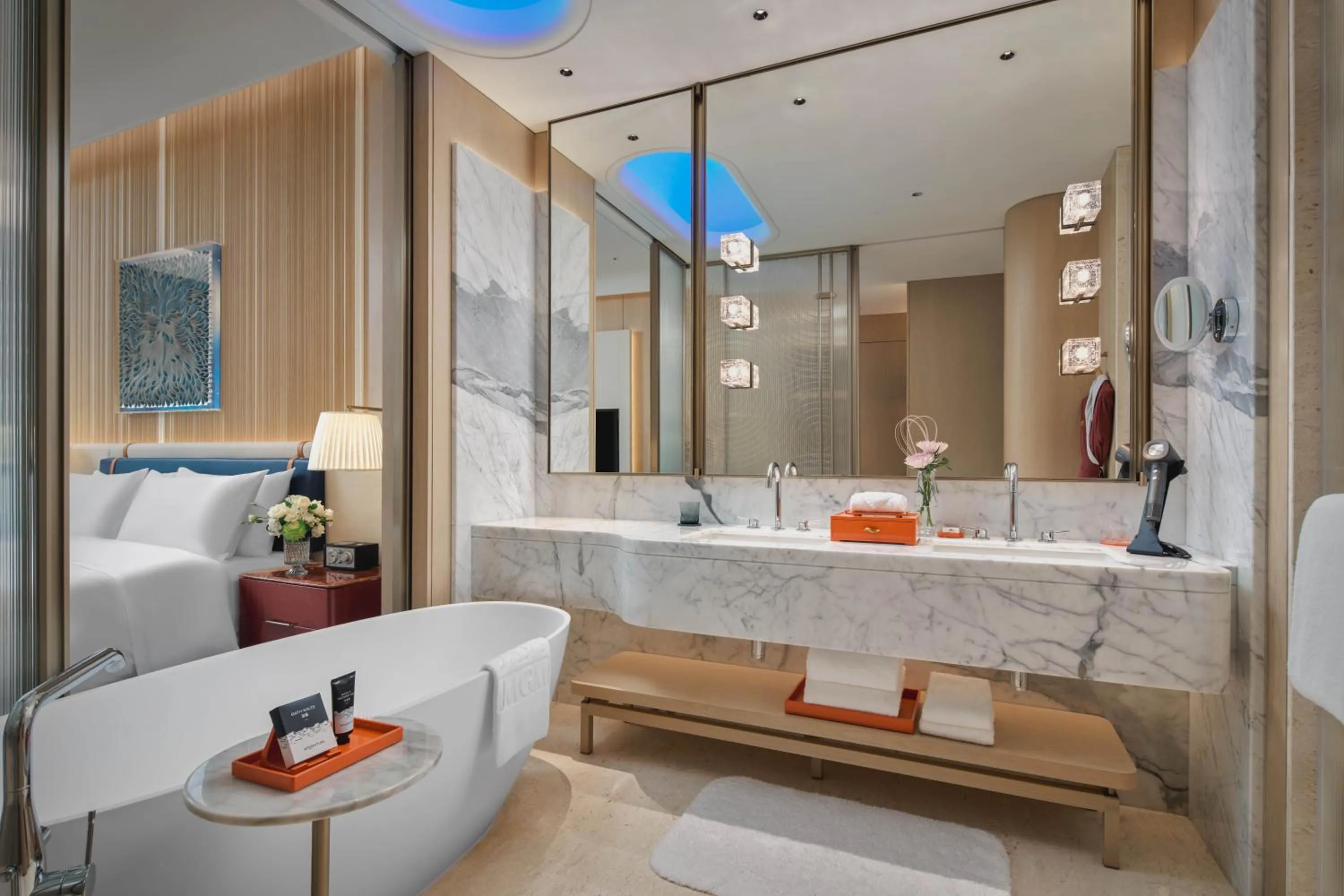 Bathroom in MGM Shenzhen